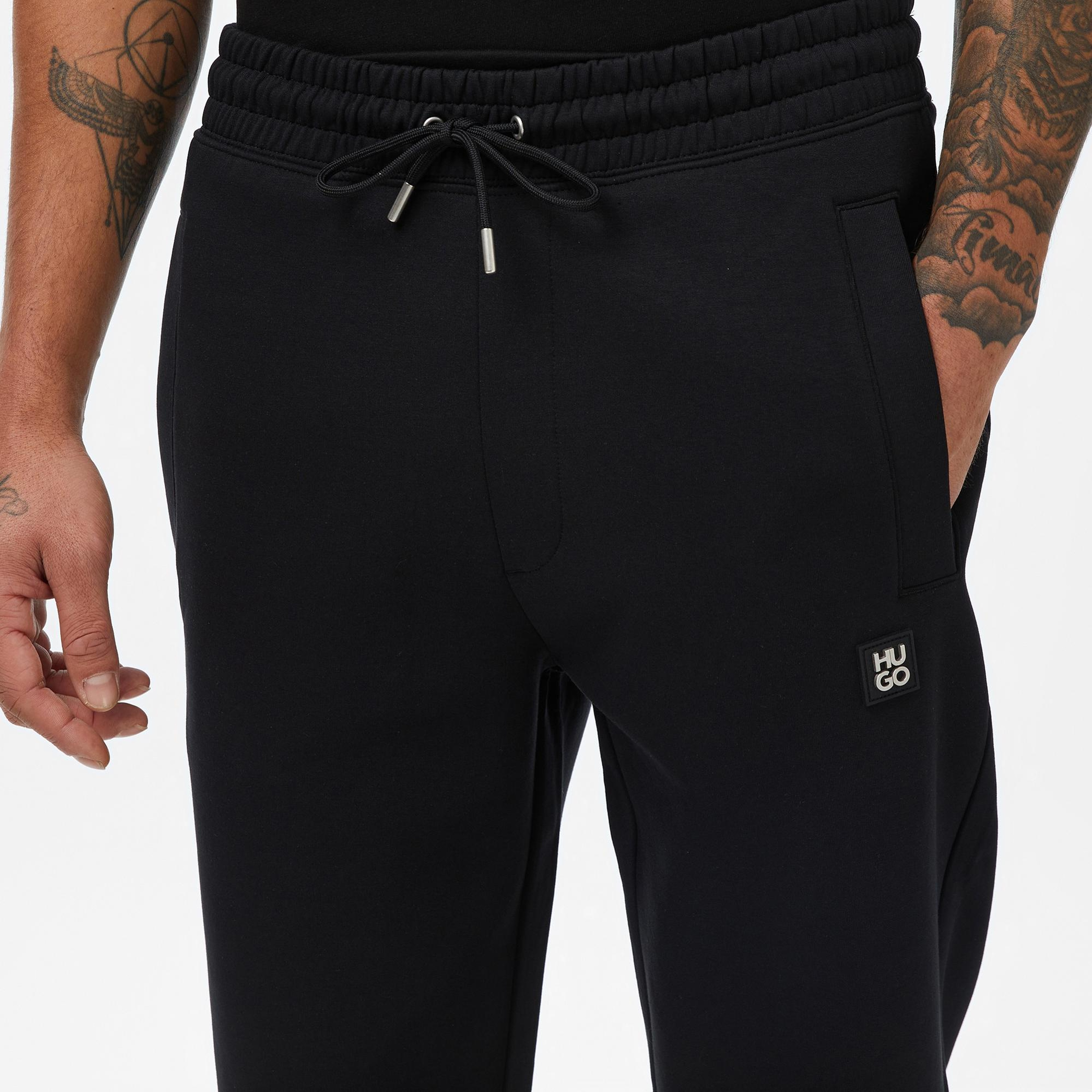 Hugo Dimacs Erkek Siyah Eşofman Altı