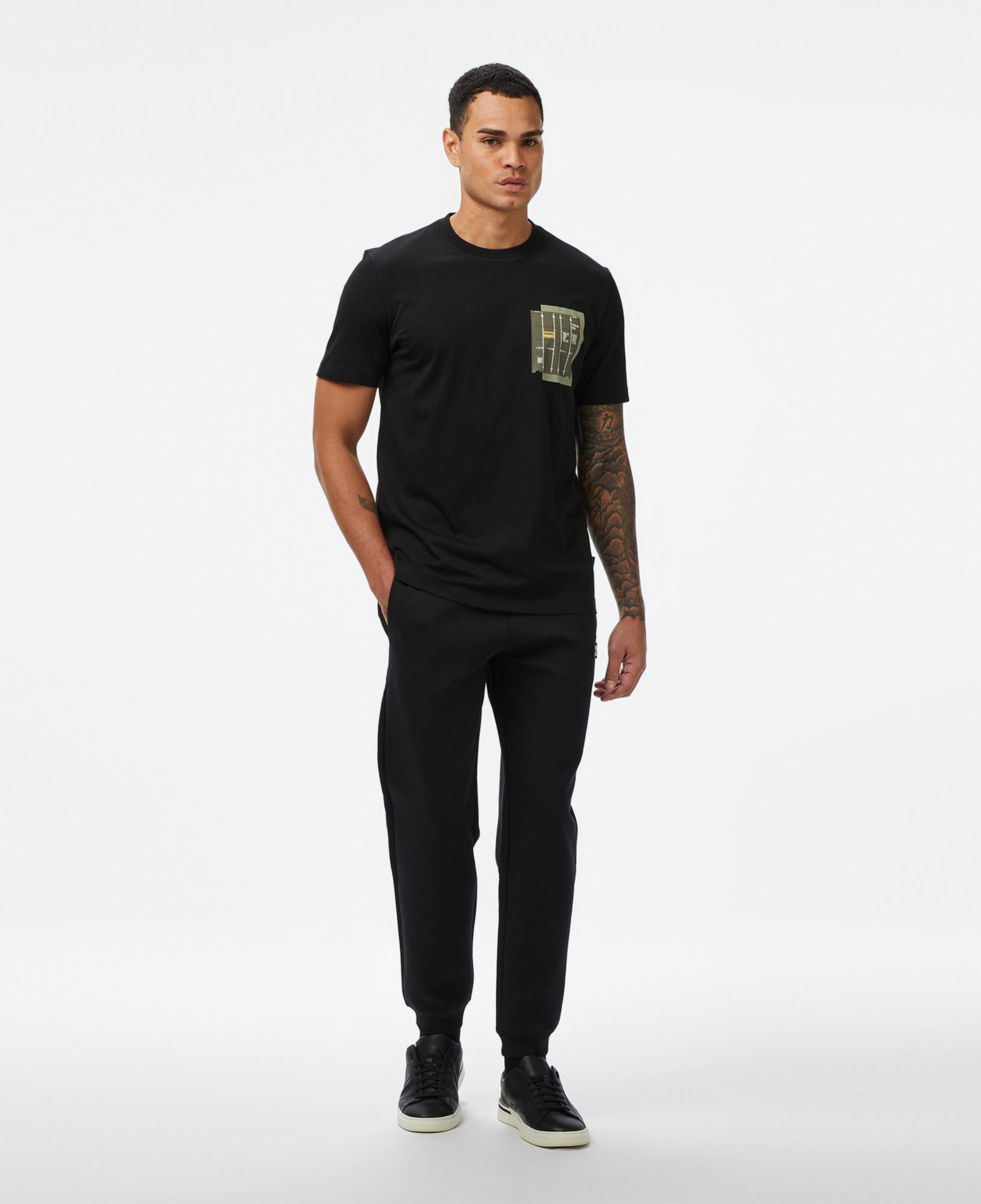 Hugo Dimacs Erkek Siyah Eşofman Altı