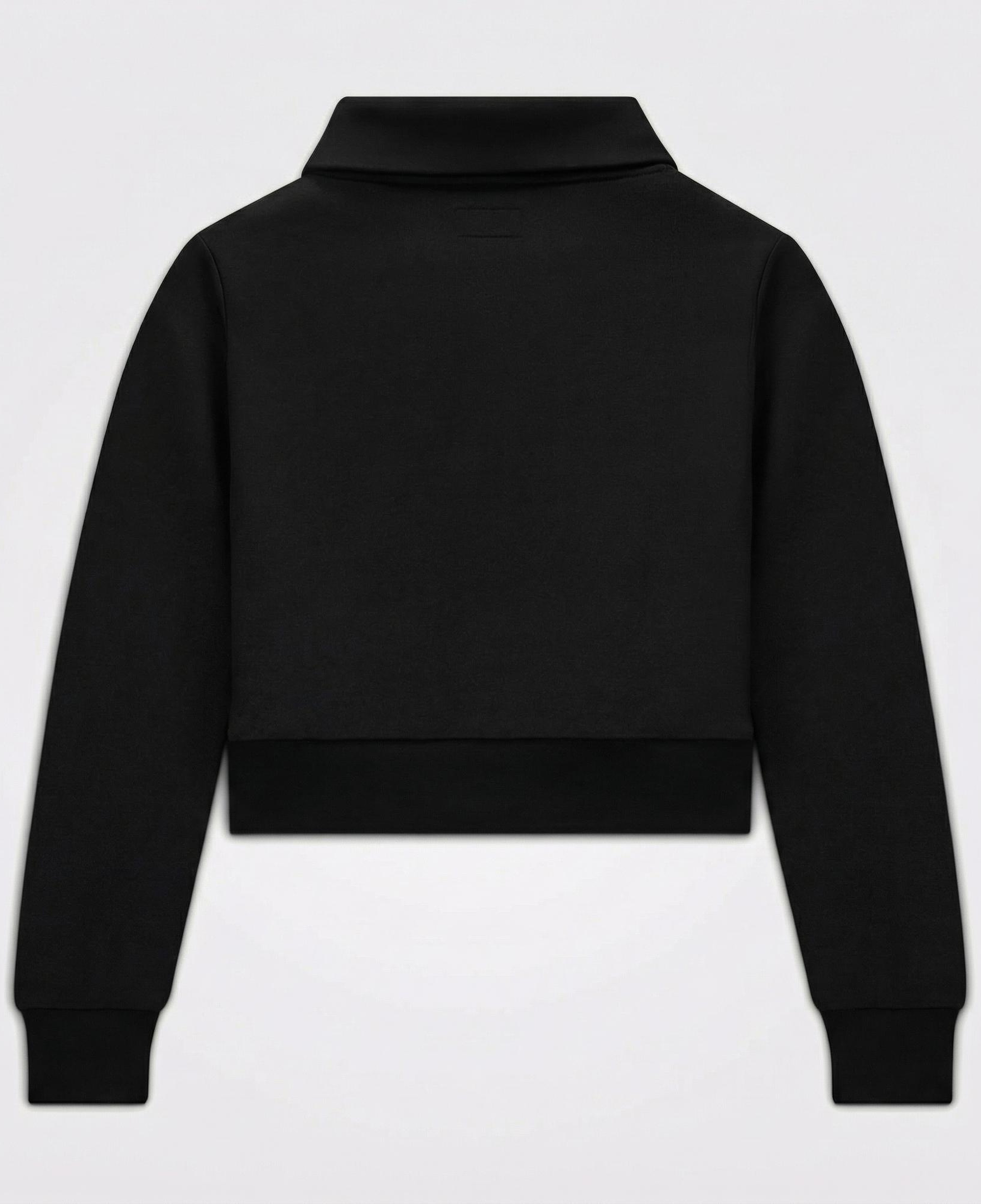 Converse Kadın Fermuarlı Siyah Eşofman Üstü