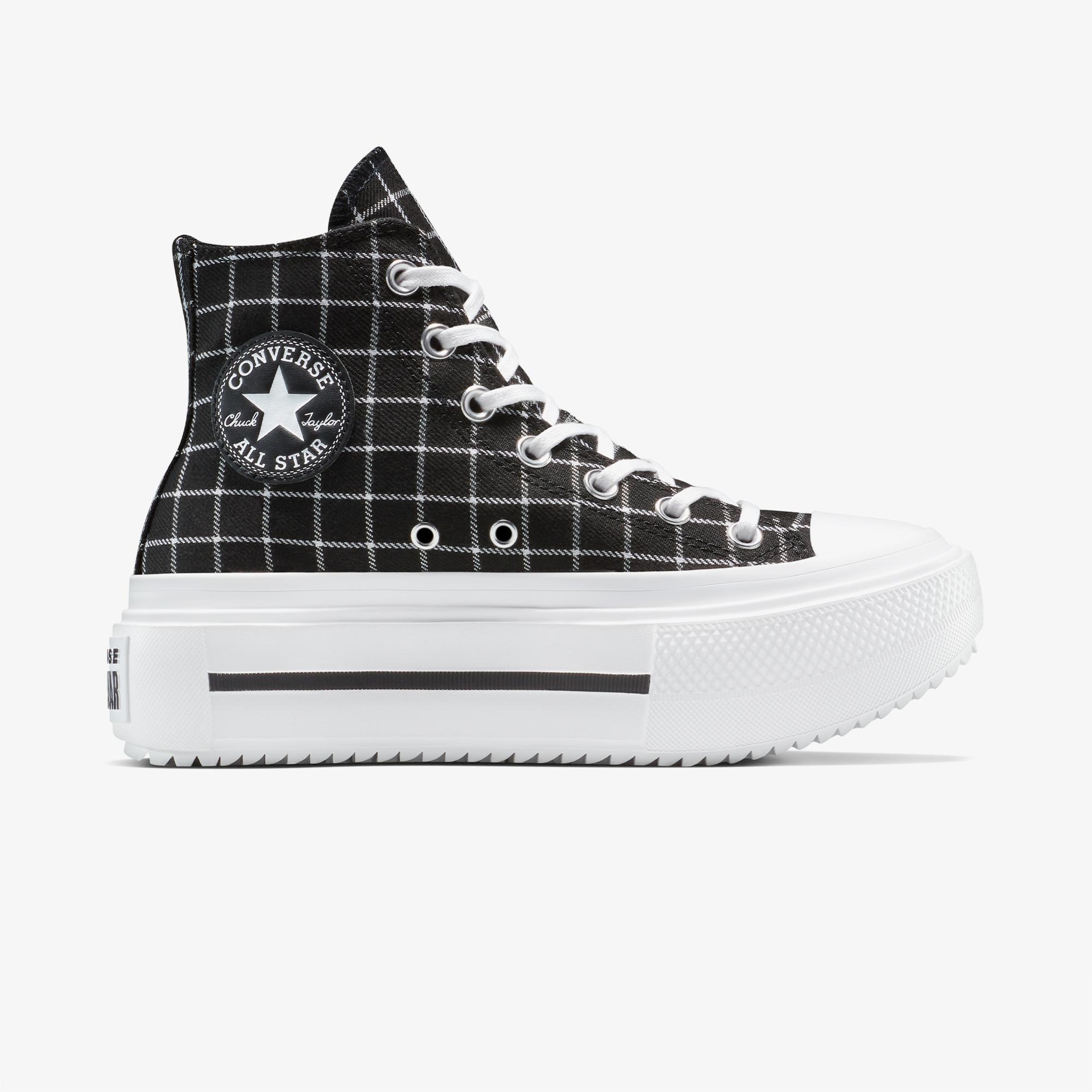 Converse Chuck Taylor All Star Lift Double Stack Unisex Siyah Sneaker