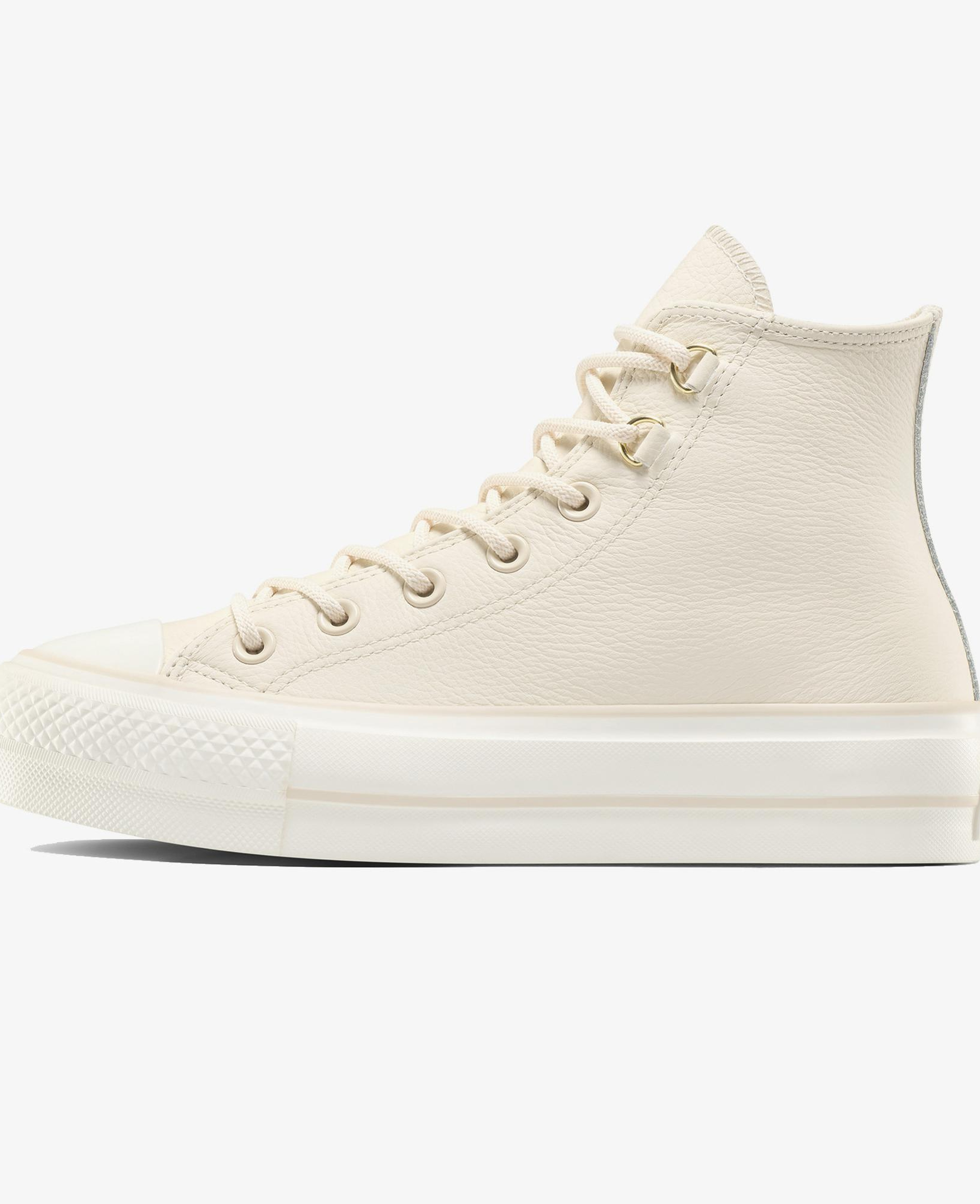 Converse Chuck Taylor All Star Lift Kadın Krem Sneaker