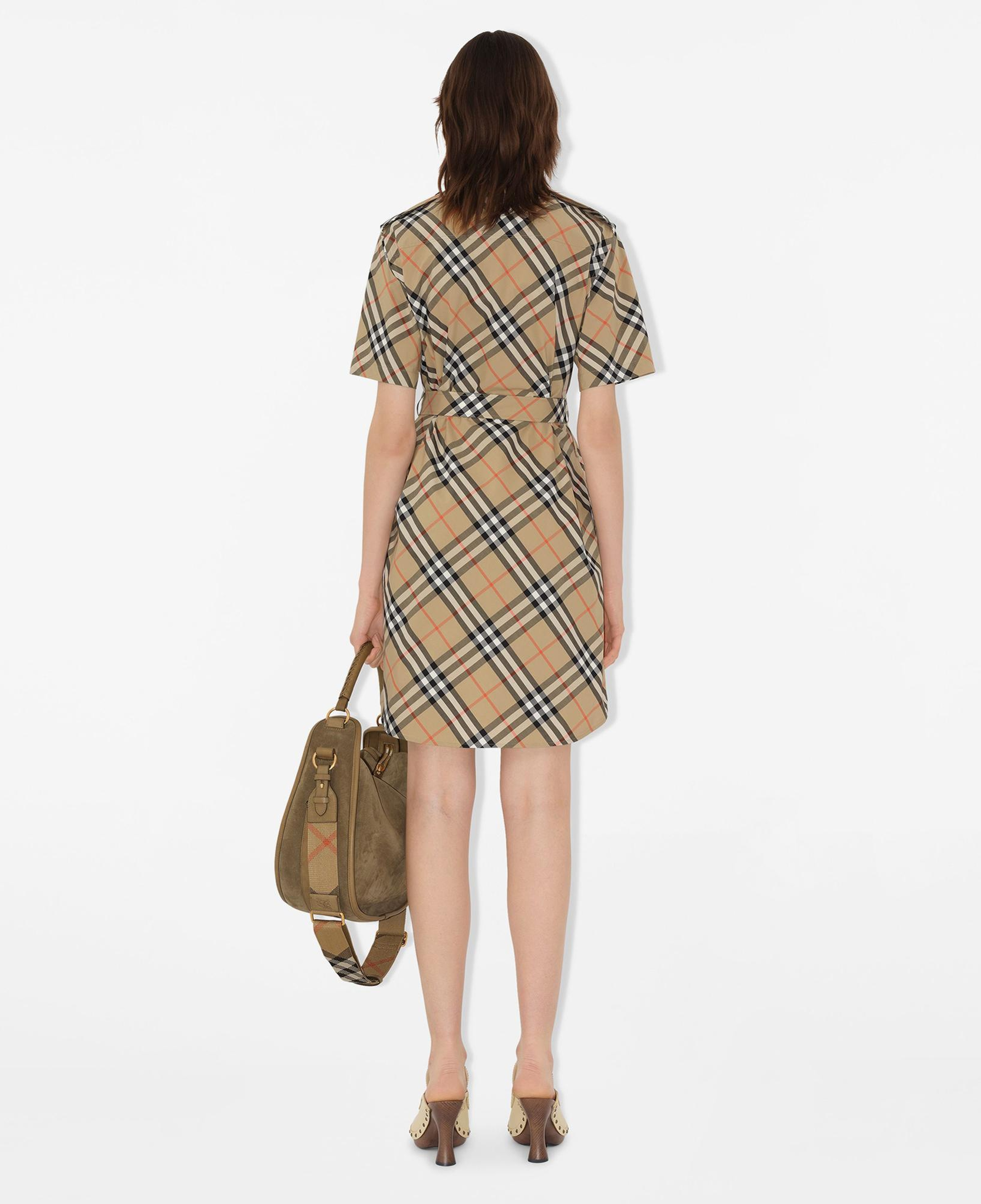 Burberry Kadın Bej Elbise