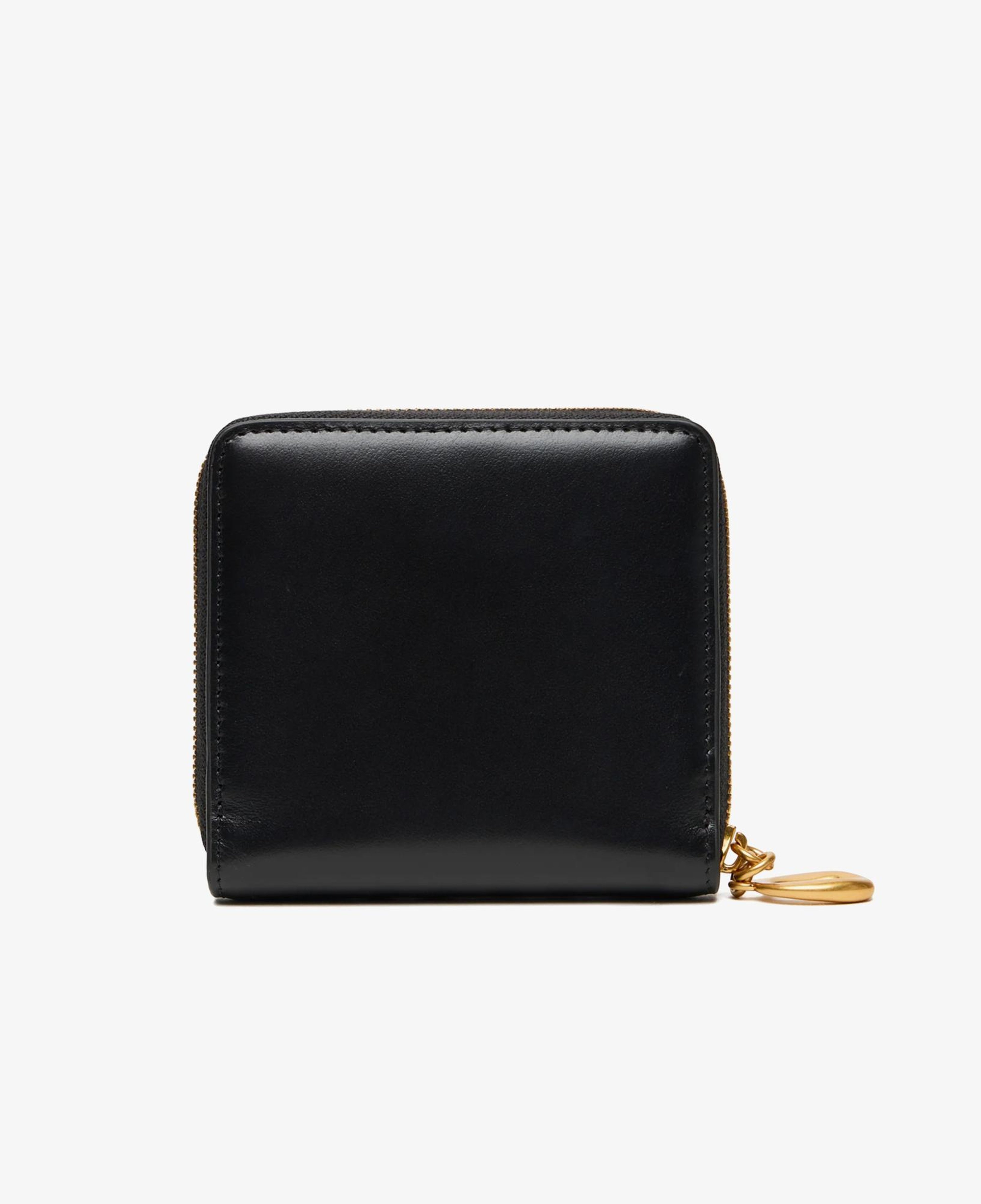 Calvin Klein Hardware Square Zip Around Kadın Siyah Cüzdan