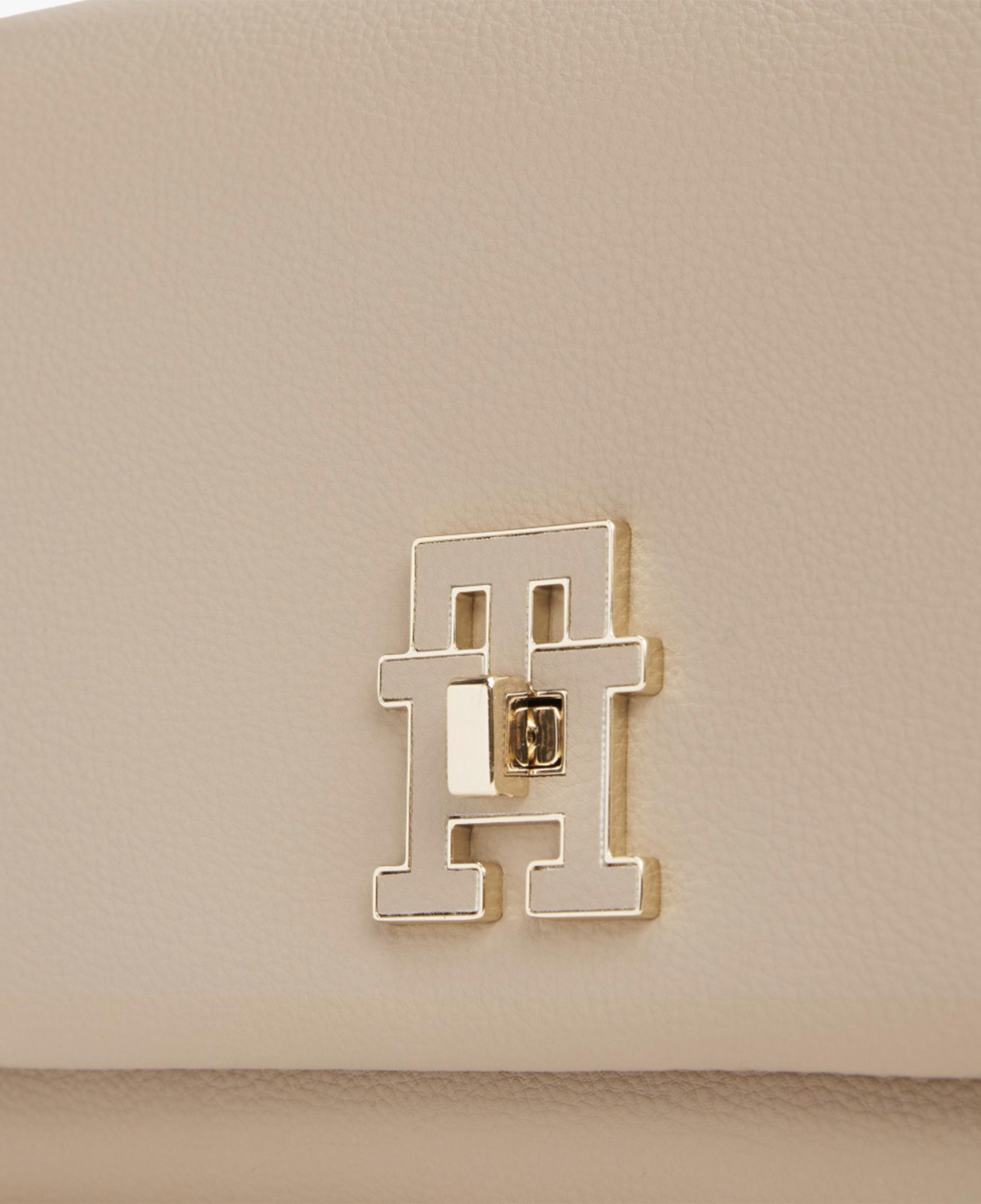 Tommy Hilfiger Modern Kadın Bej El Çantası