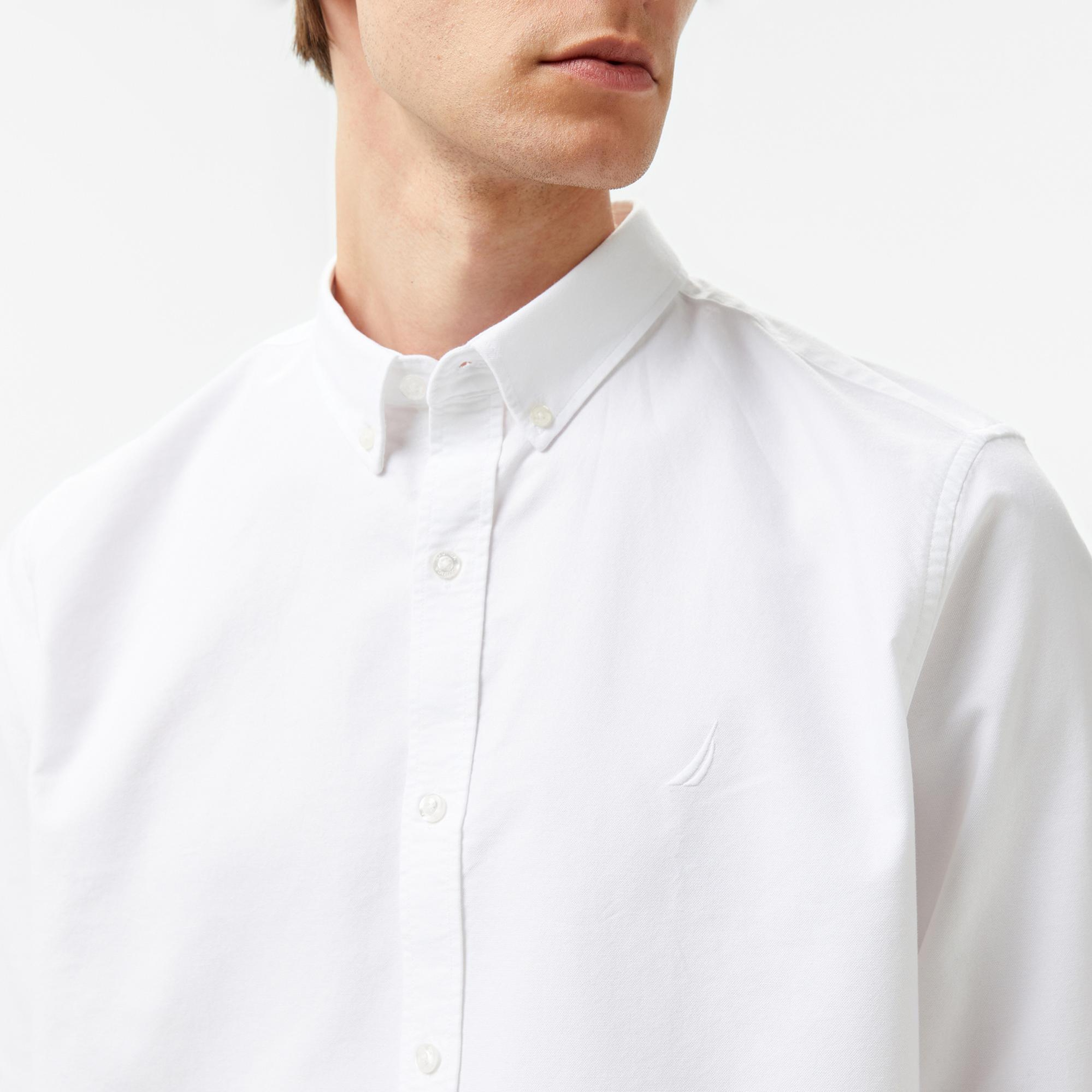 Nautica Erkek Beyaz Gömlek