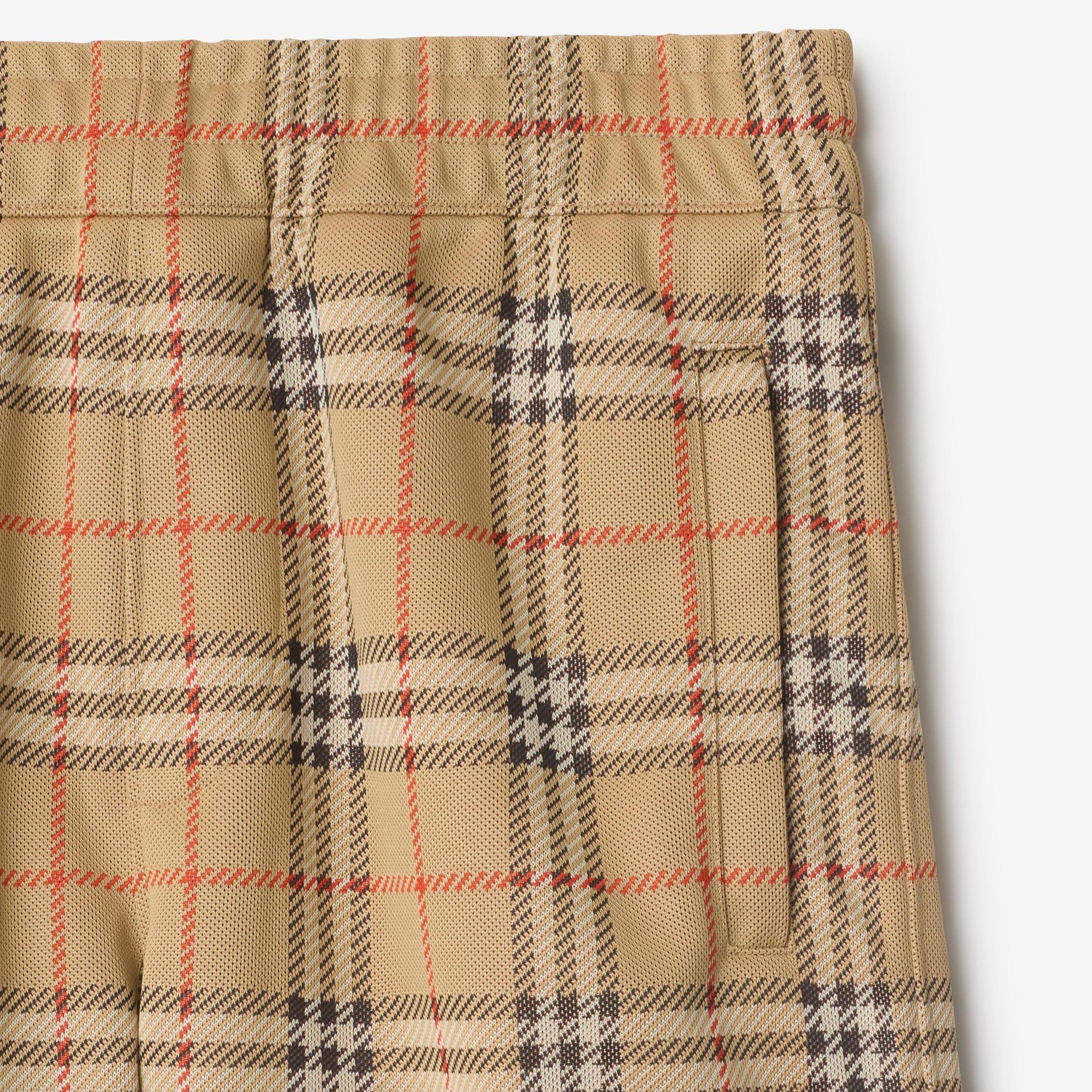 Burberry Check Erkek Bej Şort