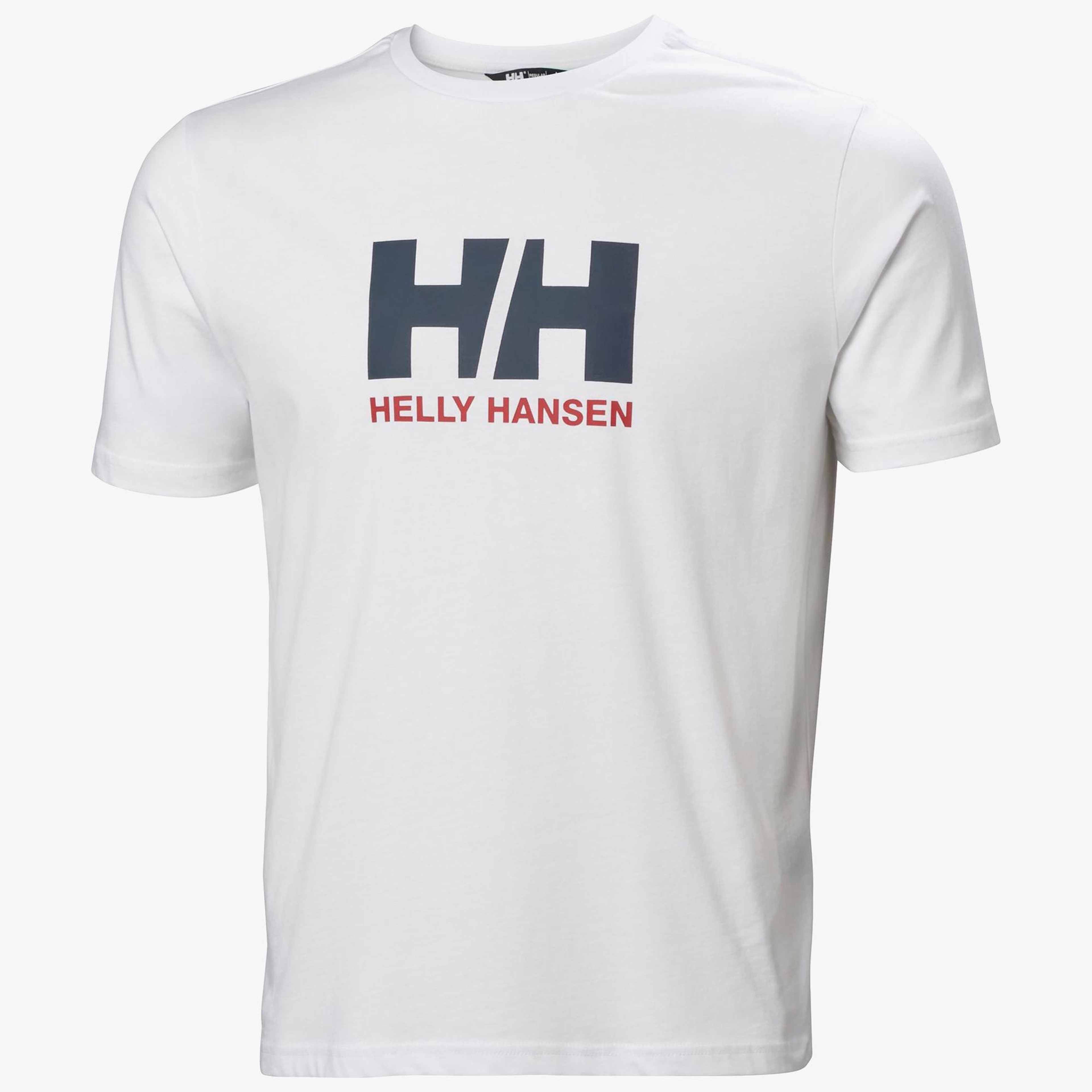 Helly Hansen Hh Logo 3.0  Erkek Beyaz T-shirt