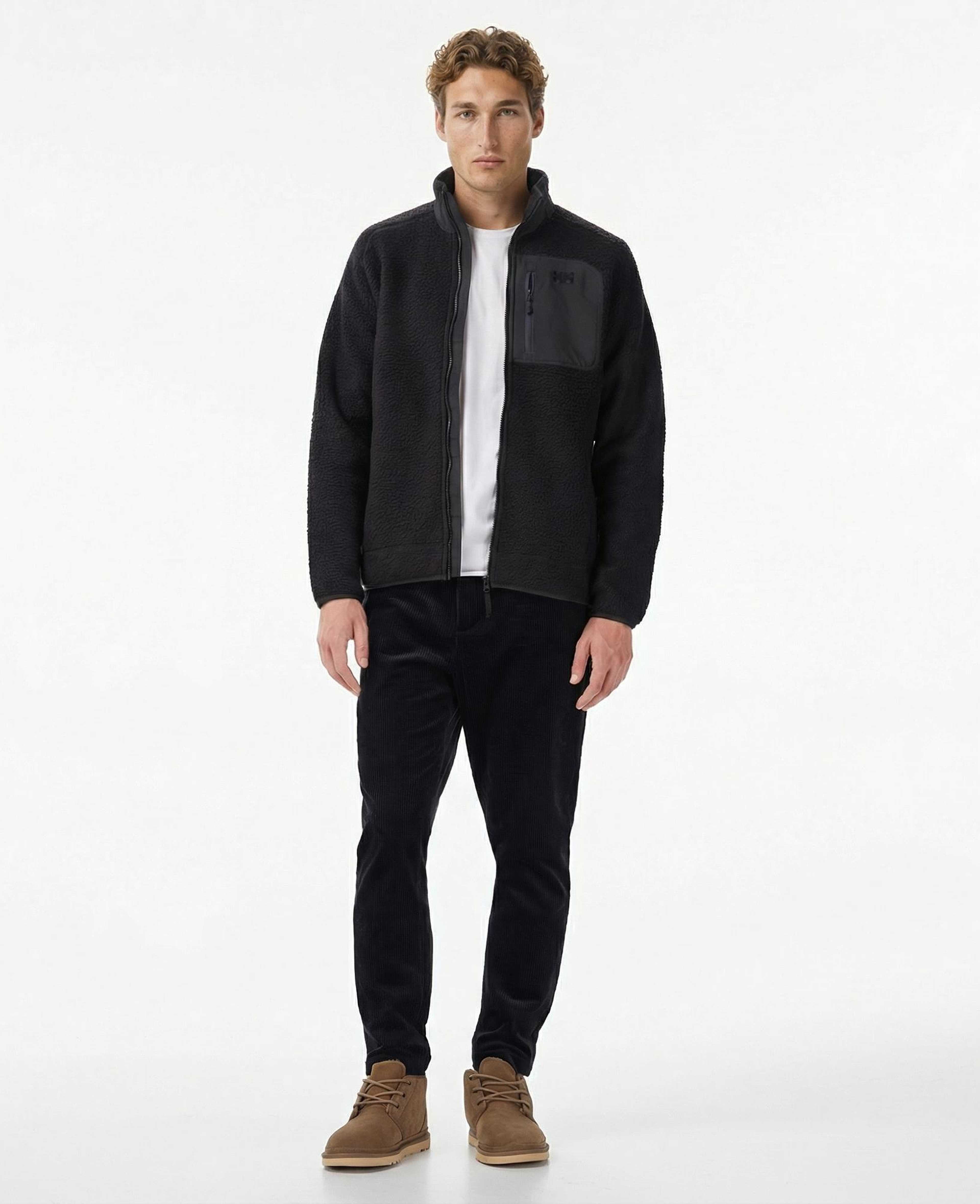 Helly Hansen Panorama Pile Block Erkek Siyah Ceket