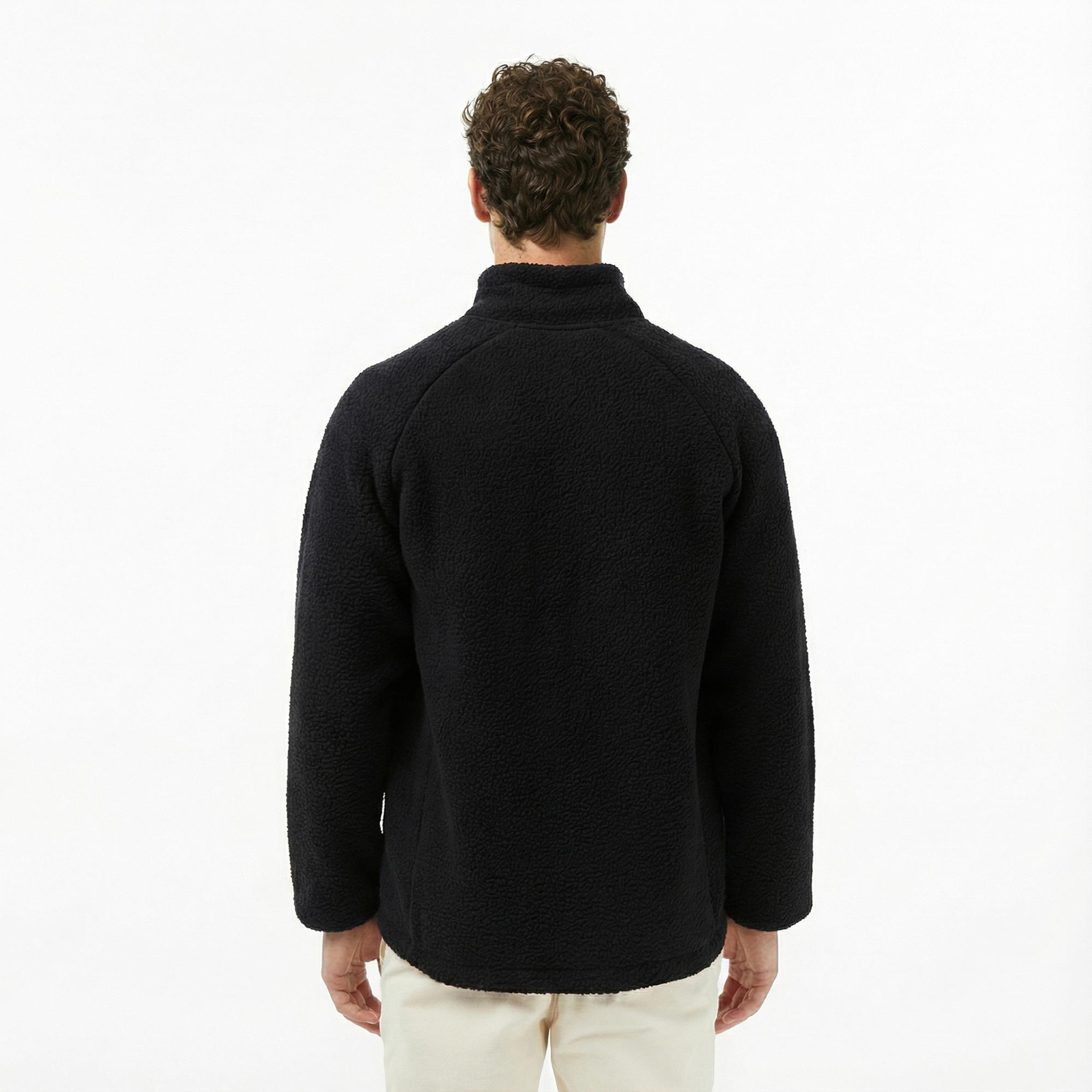 Helly Hansen Panorama Pile Snap Erkek Siyah Ceket