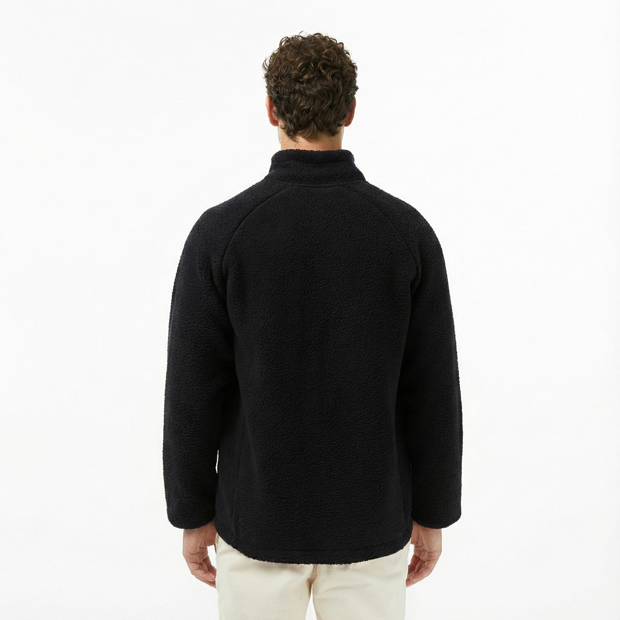 Helly Hansen Panorama Pile Snap Erkek Siyah Ceket