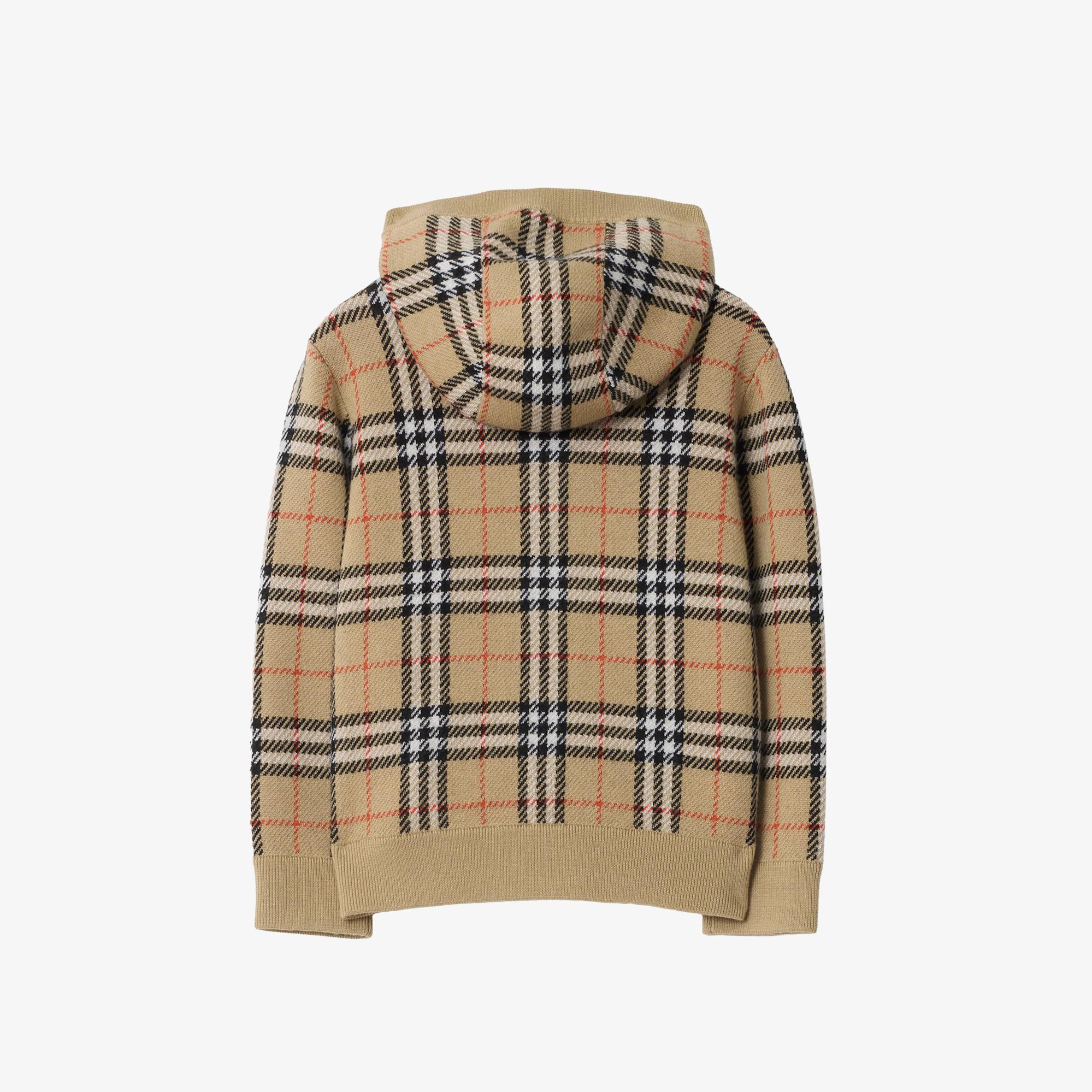Burberry Jımmy Check Çocuk Bej Triko