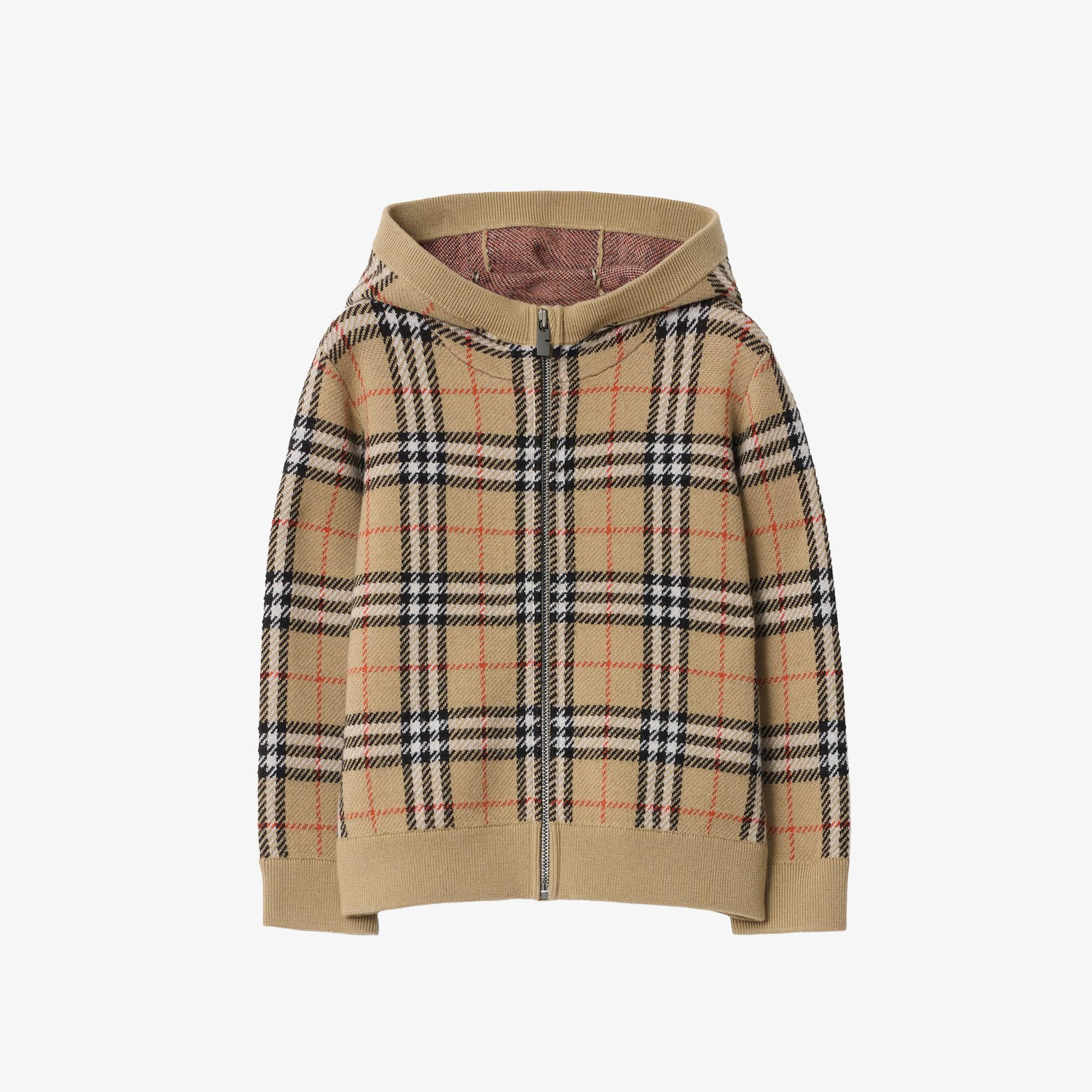 Burberry Jımmy Check Çocuk Bej Triko