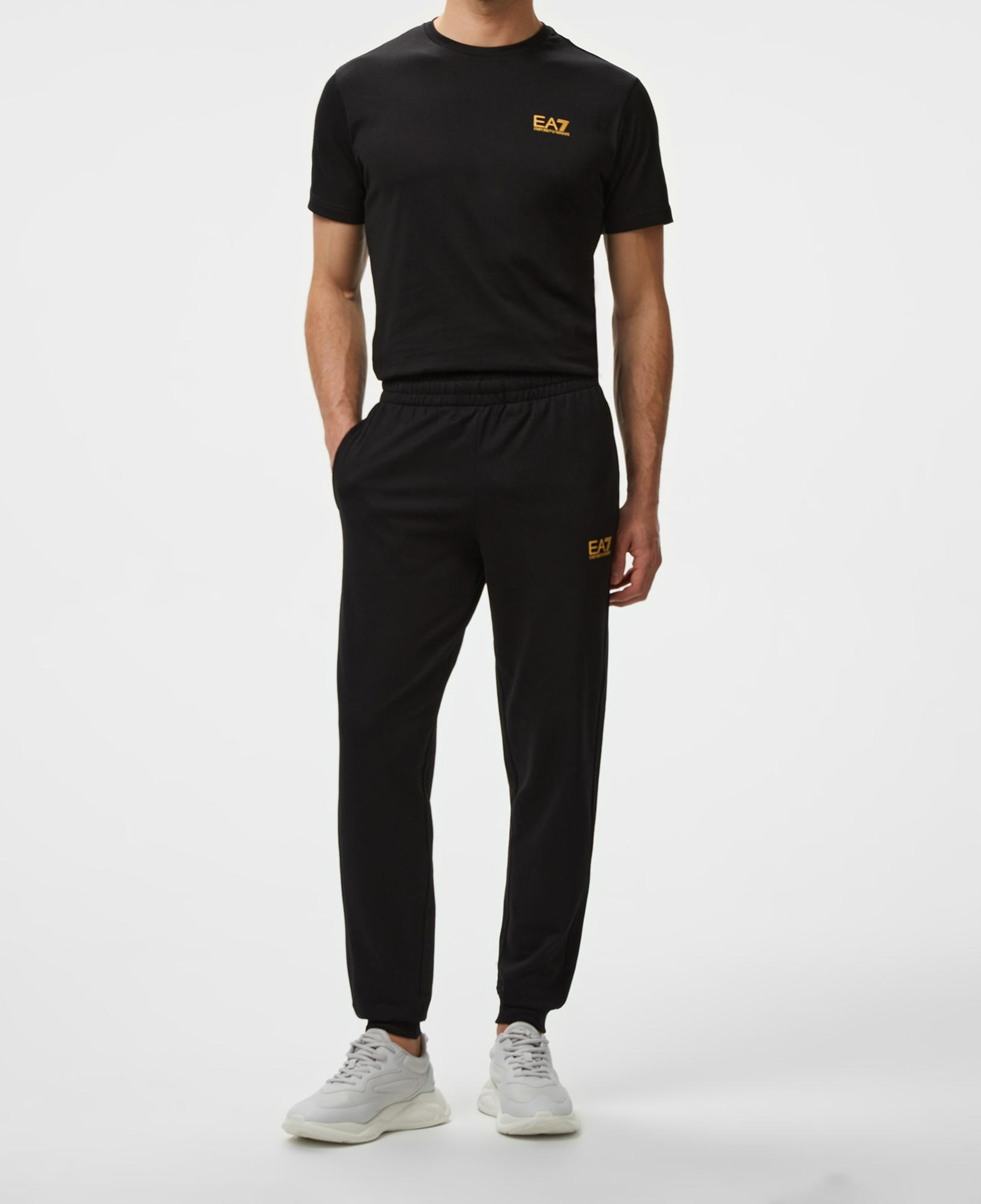 EA7 Erkek Siyah Eşofman Altı