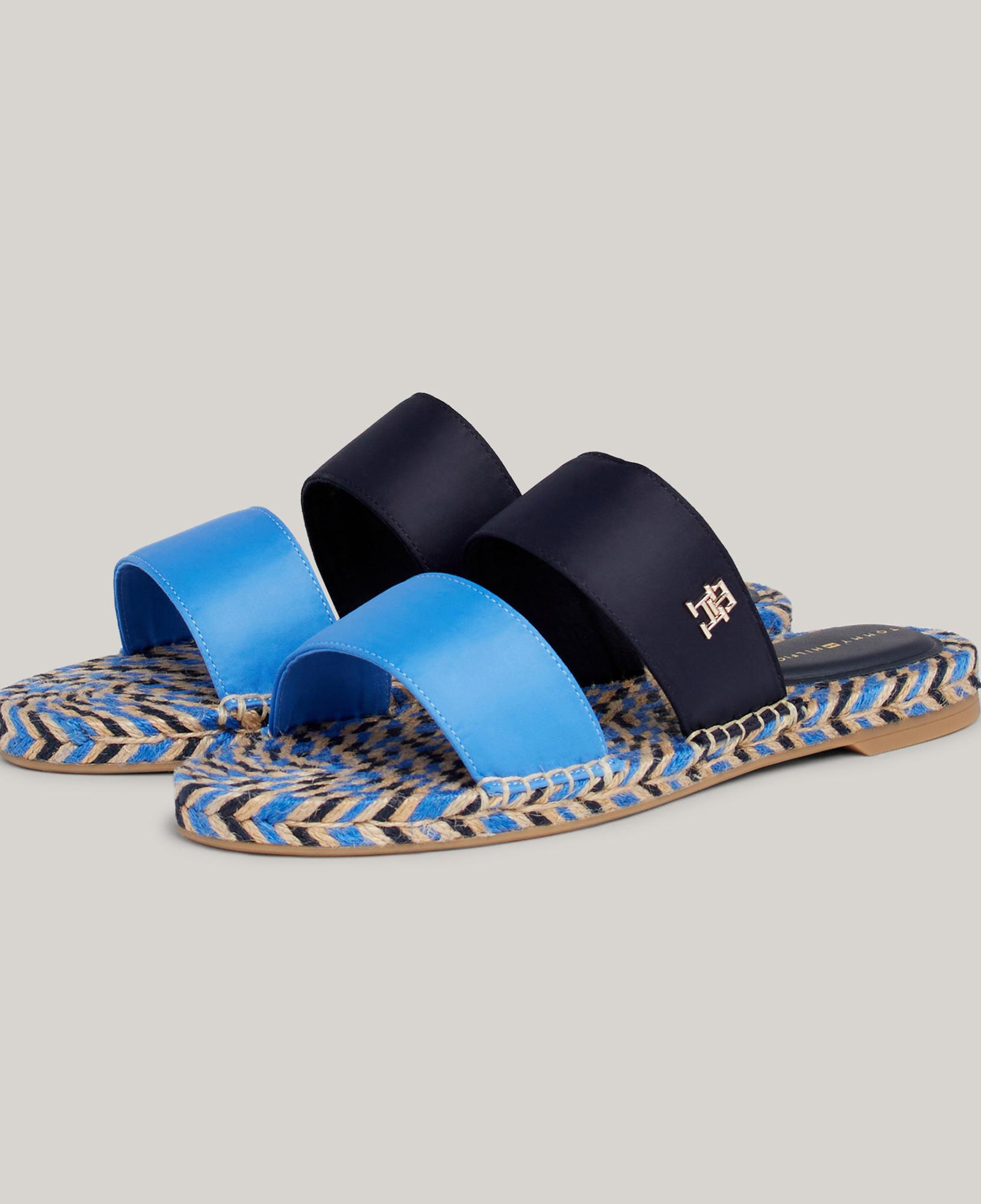 Tommy Hilfiger Satin Flat Kadın Lacivert Terlik