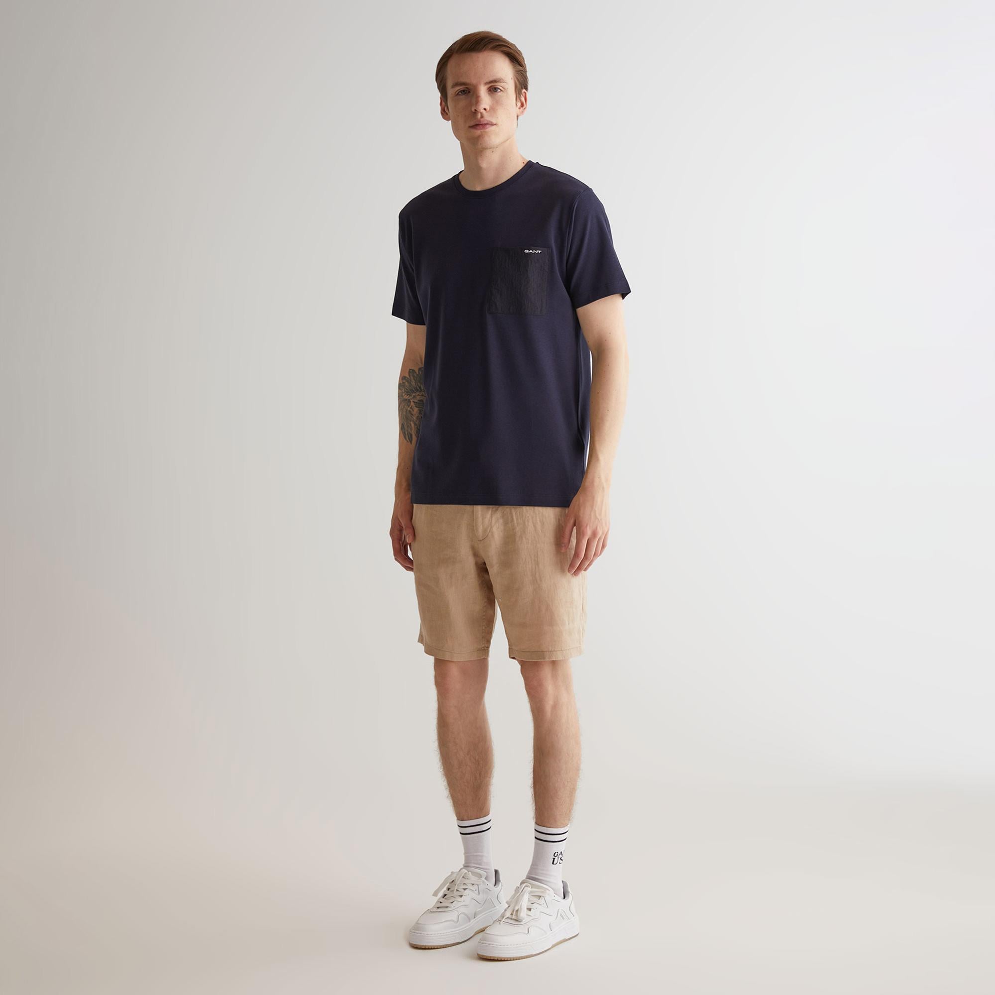 Gant Erkek Lacivert T-Shirt