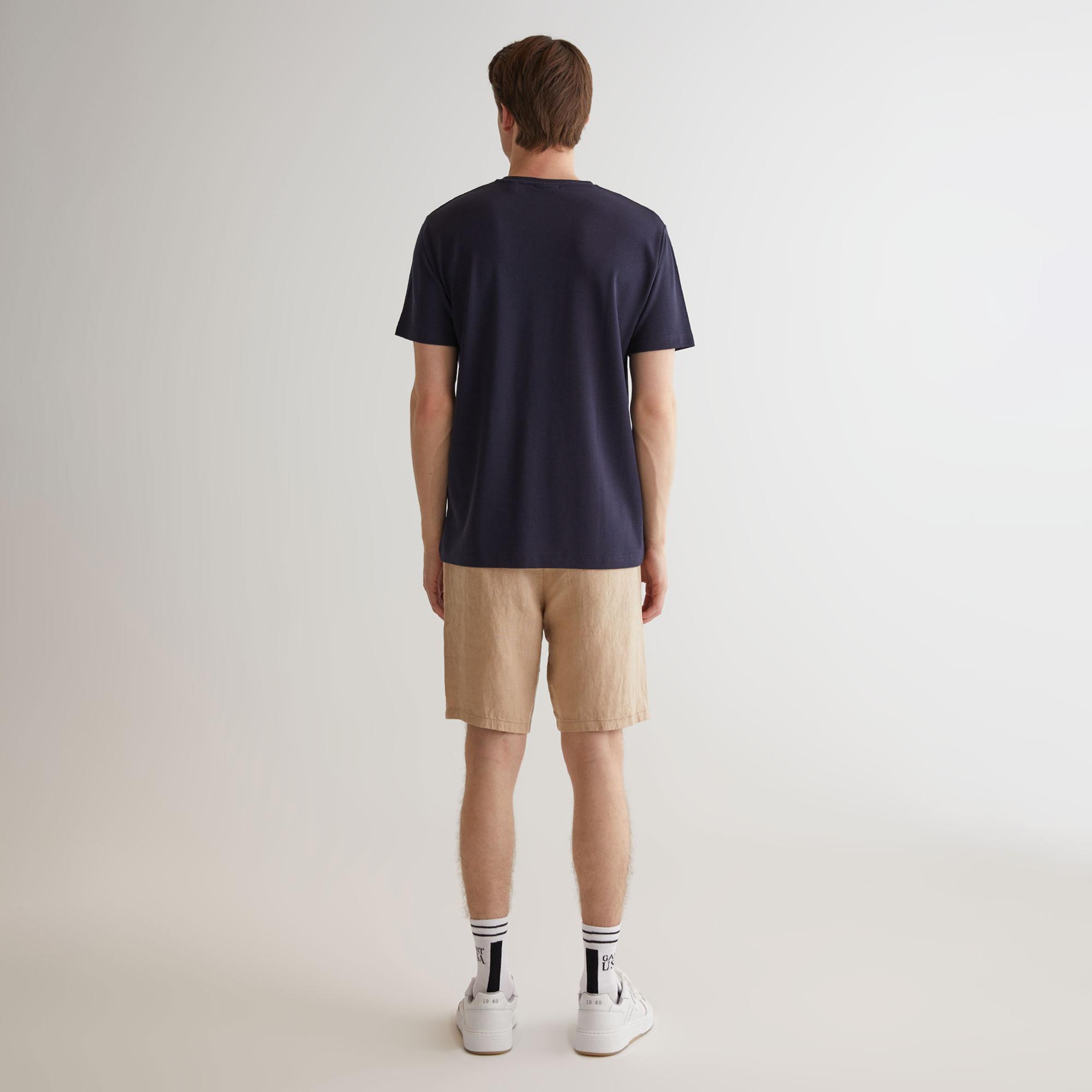 Gant Erkek Lacivert T-Shirt