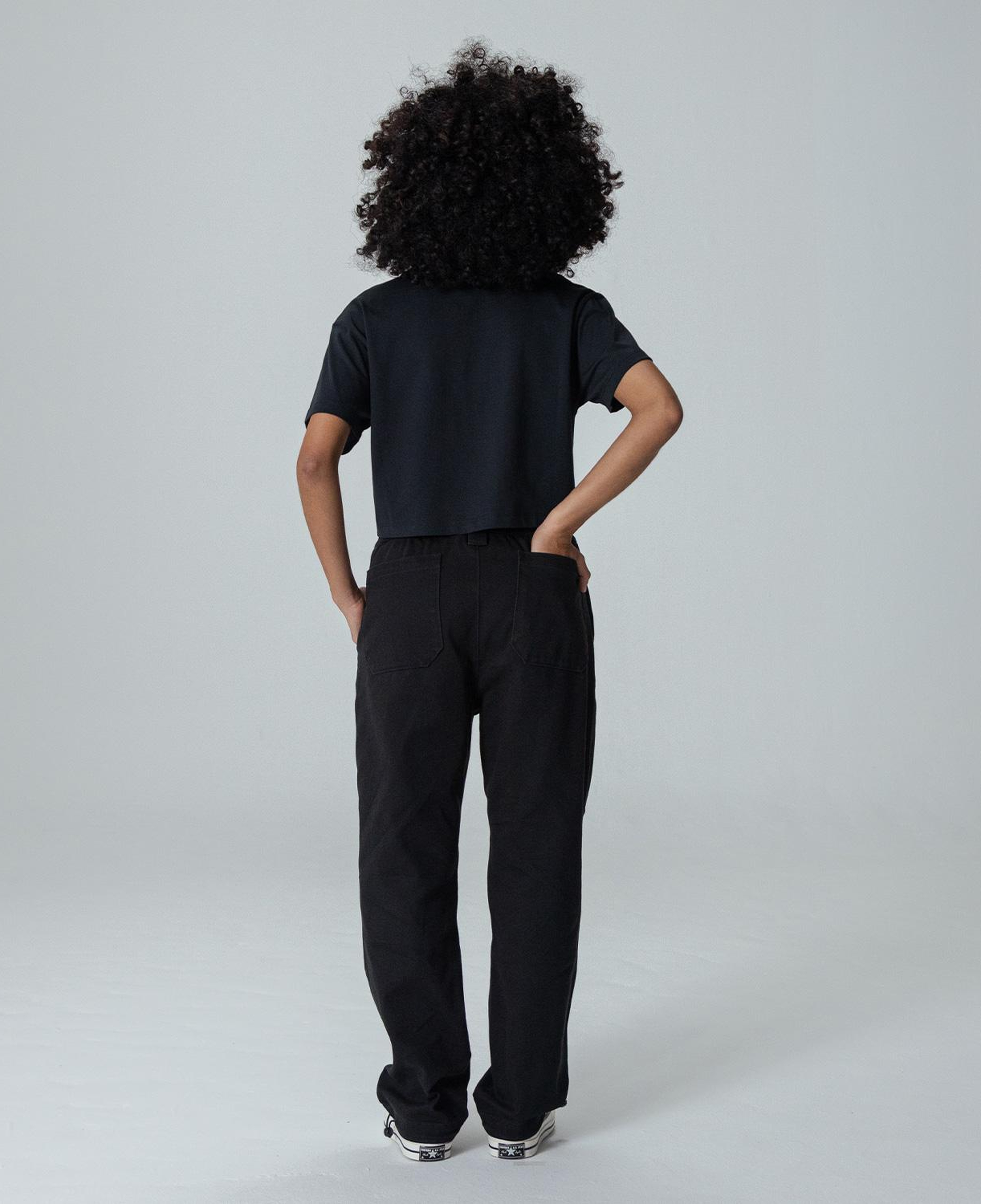 Converse Wordmark Cropped Top