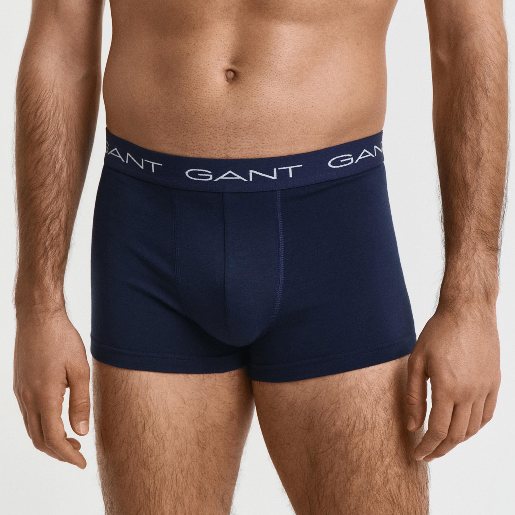GANT Erkek Lacivert Düz Boxer