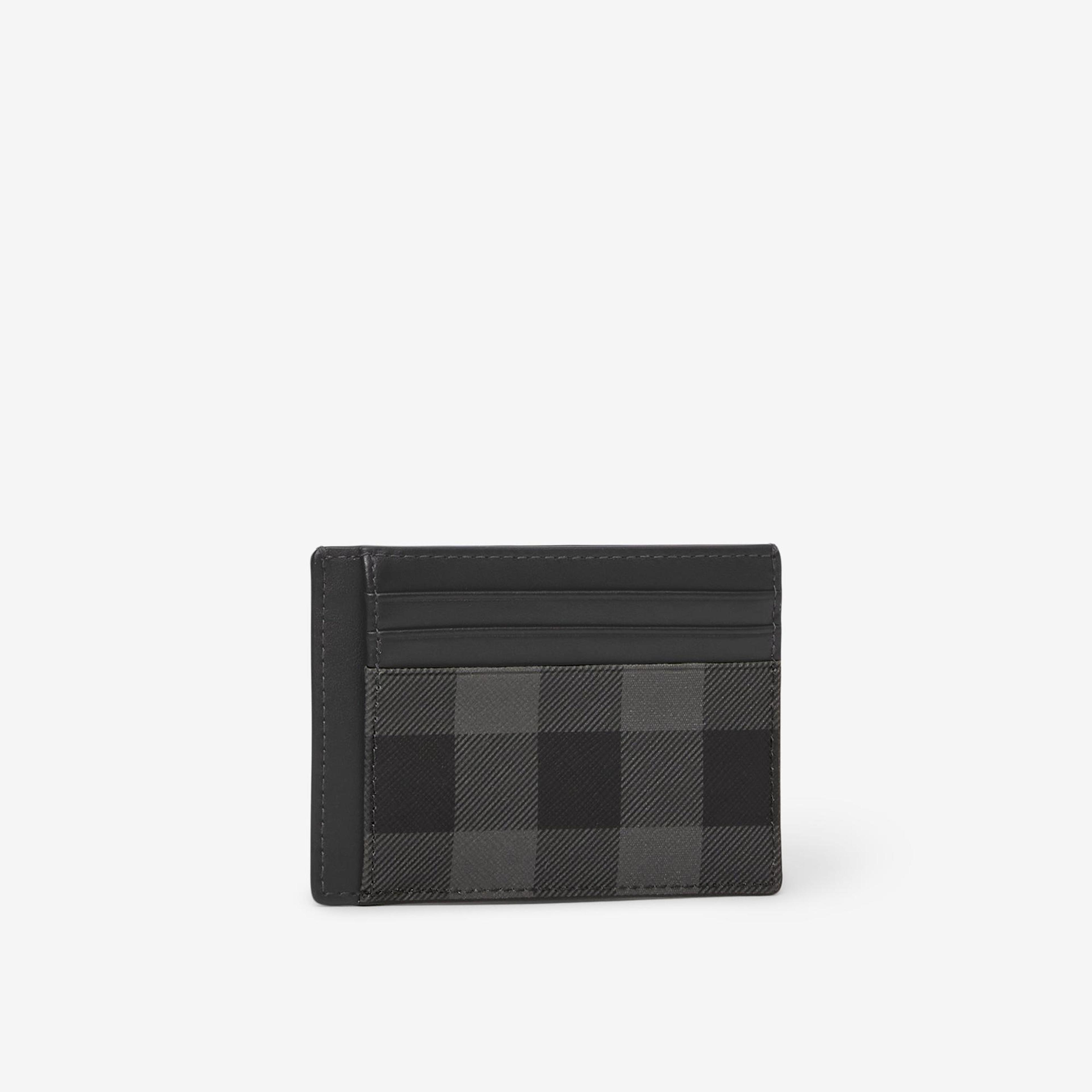 Burberry Check Money Clip Erkek Gri Kartlık