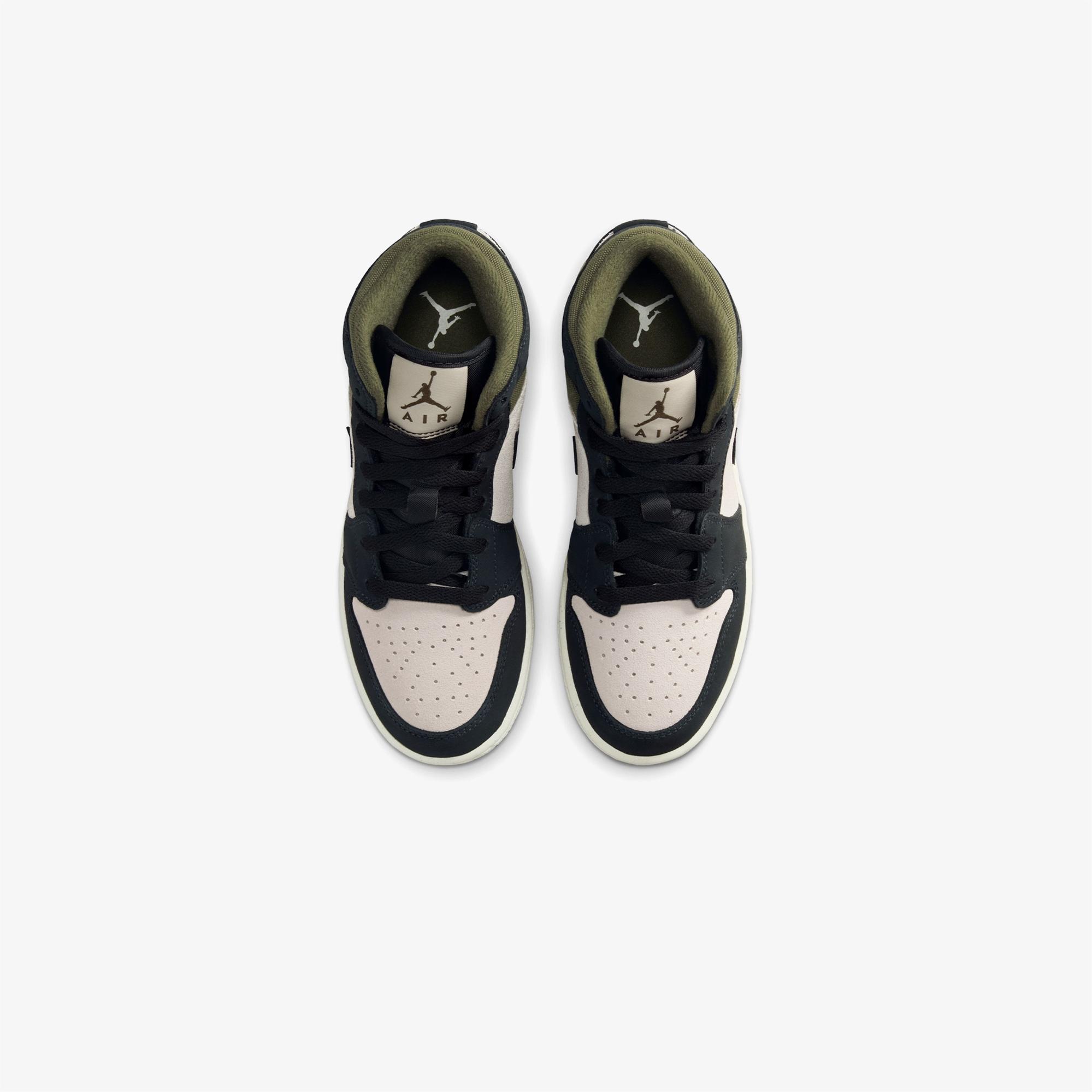 Jordan Siyah Jordan Air 1 Mid