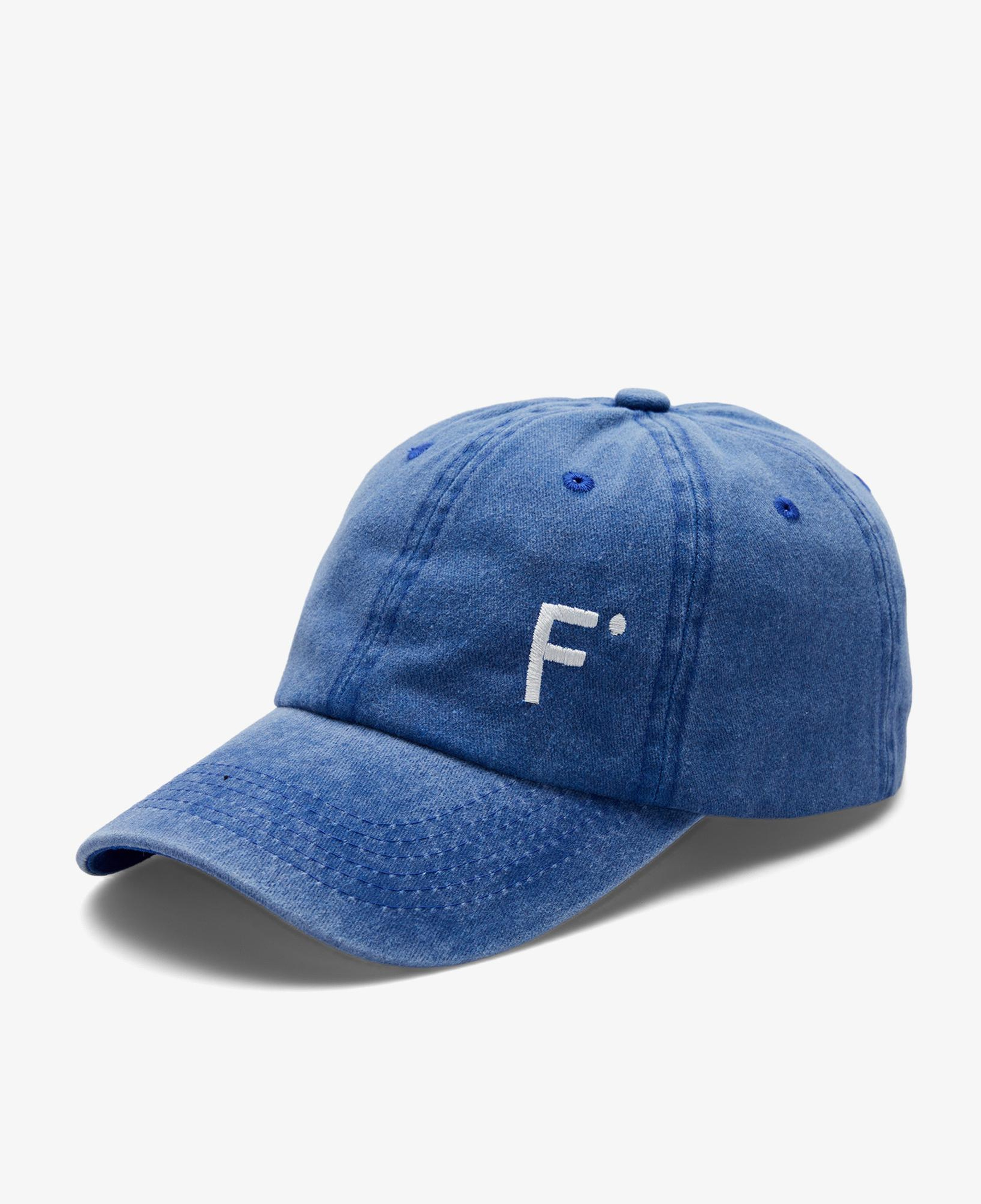 FashFed Yıkamalı Unisex Mavi Şapka