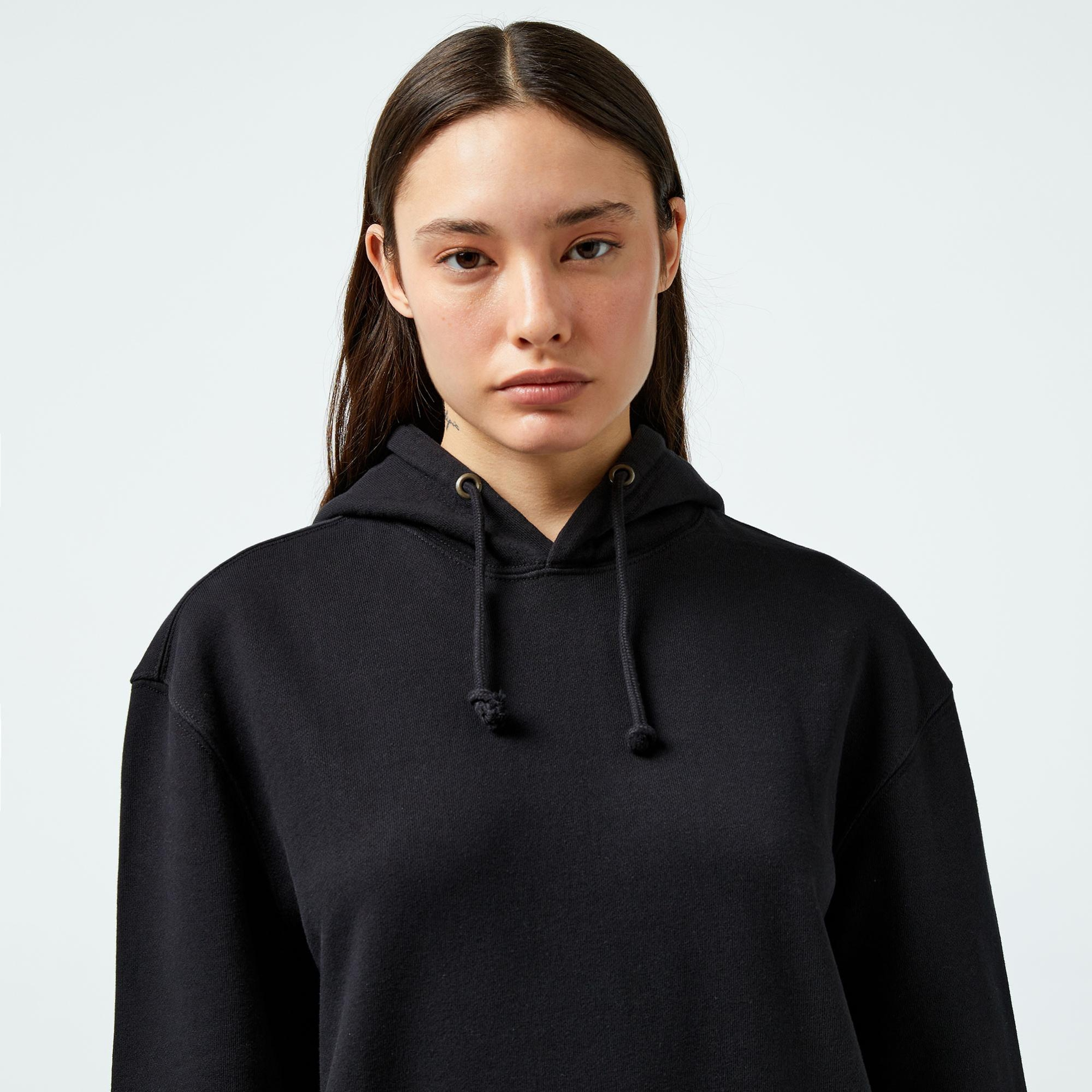 Alpha Industries Essential French Terry Unisex Siyah Sweatshirt