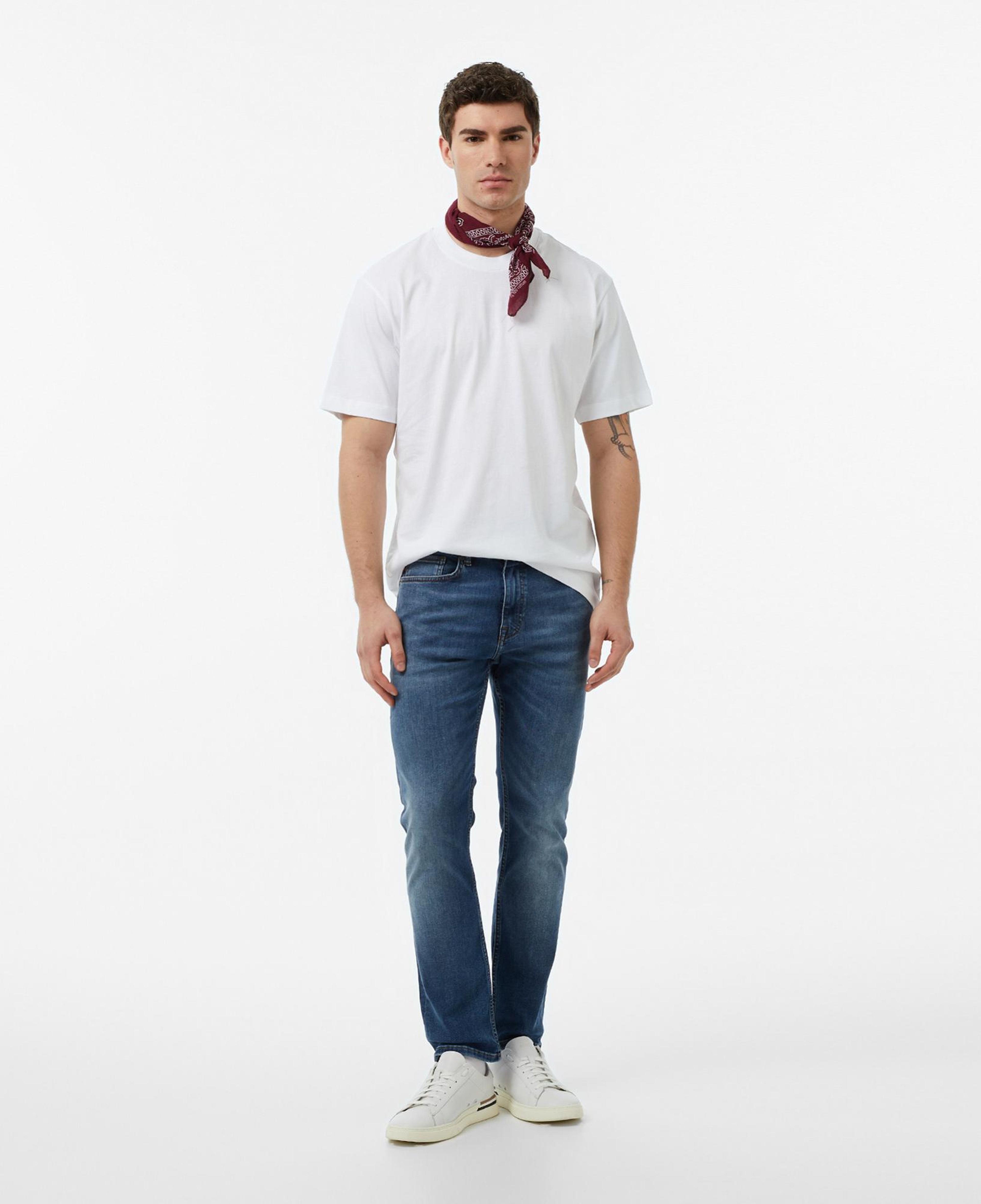 FashFed Basic Unisex Beyaz T-Shirt