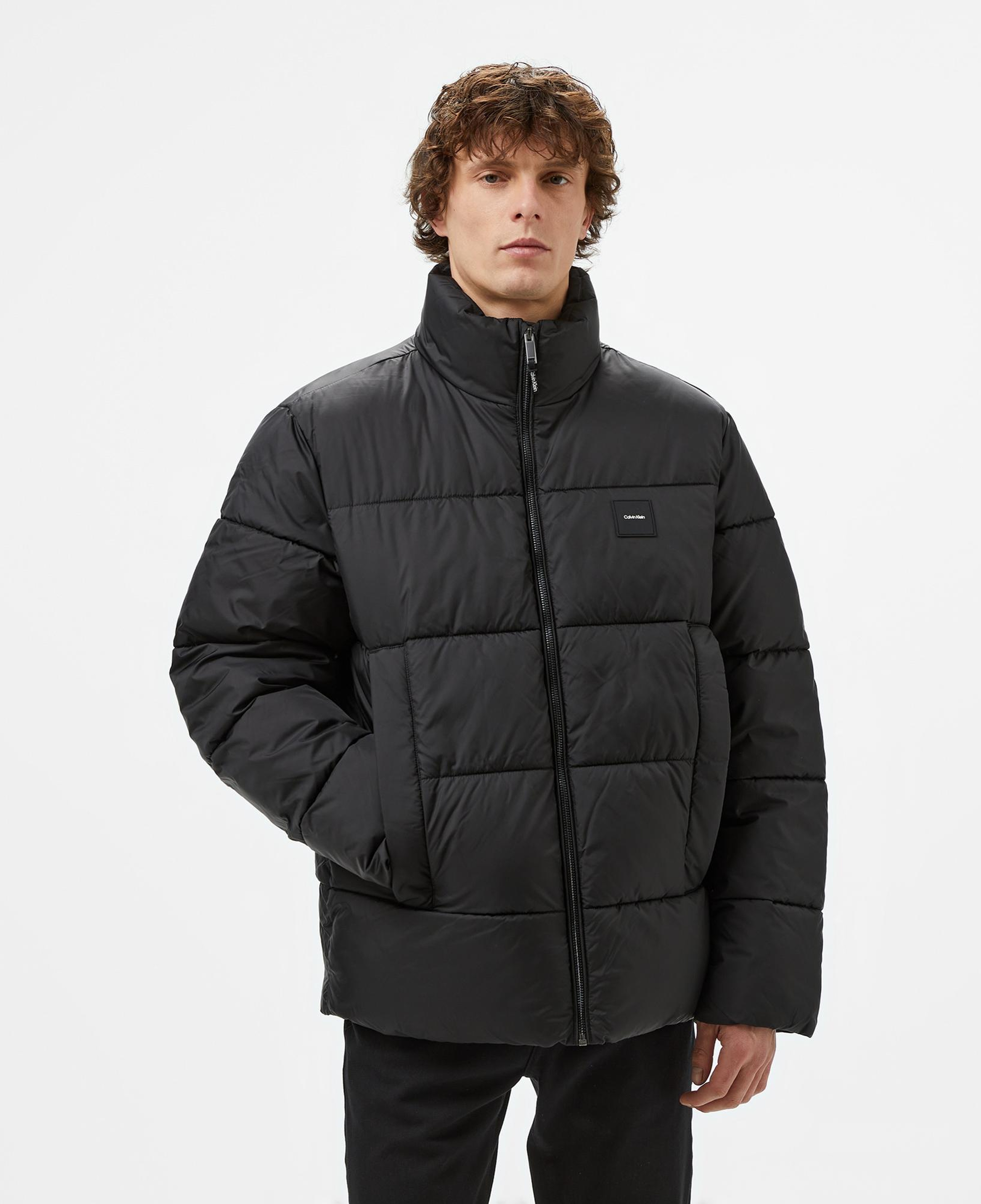 Calvin Klein Quilt Puffer Erkek Siyah Ceket