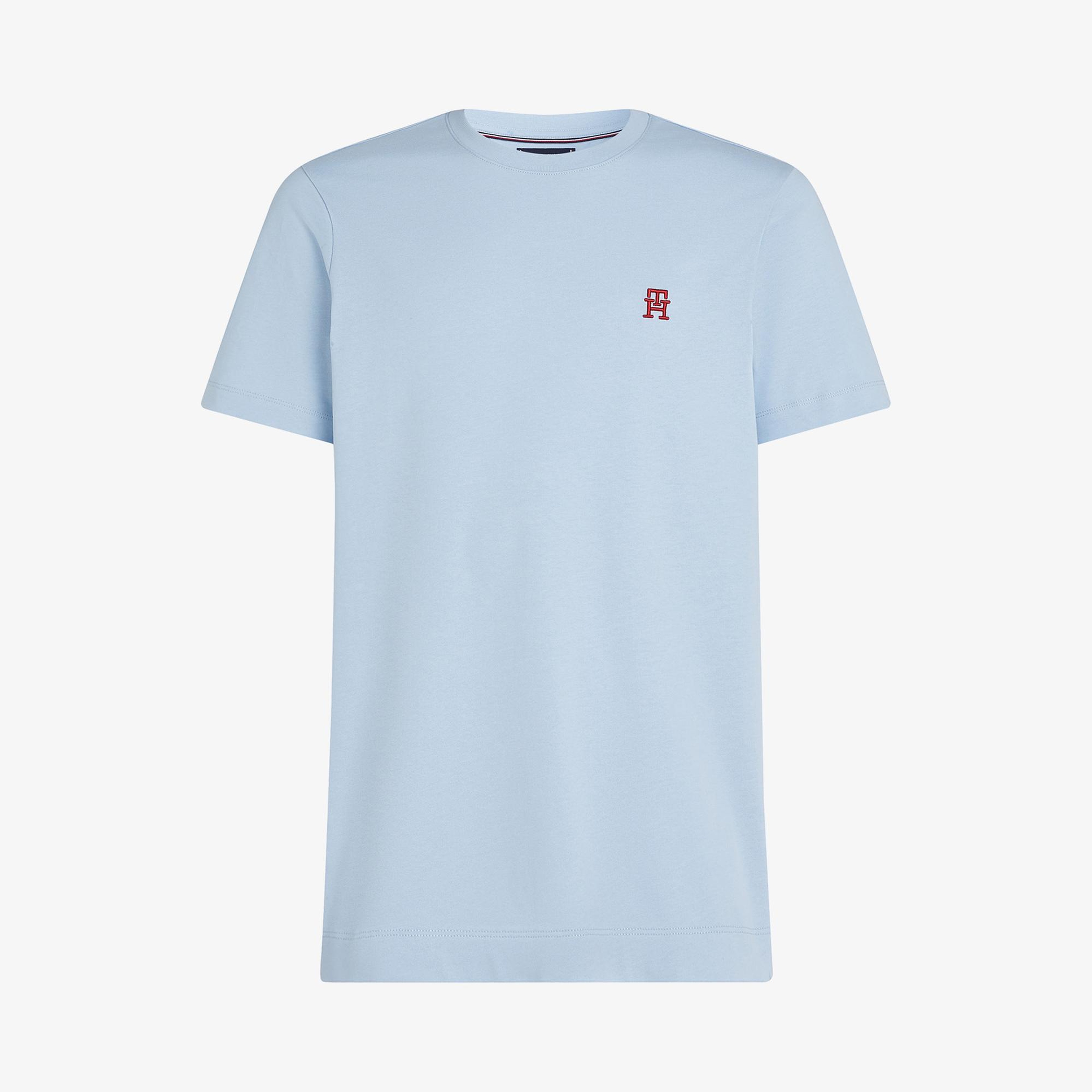 Tommy Hilfiger Monogram Imd Erkek Mavi T-Shirt