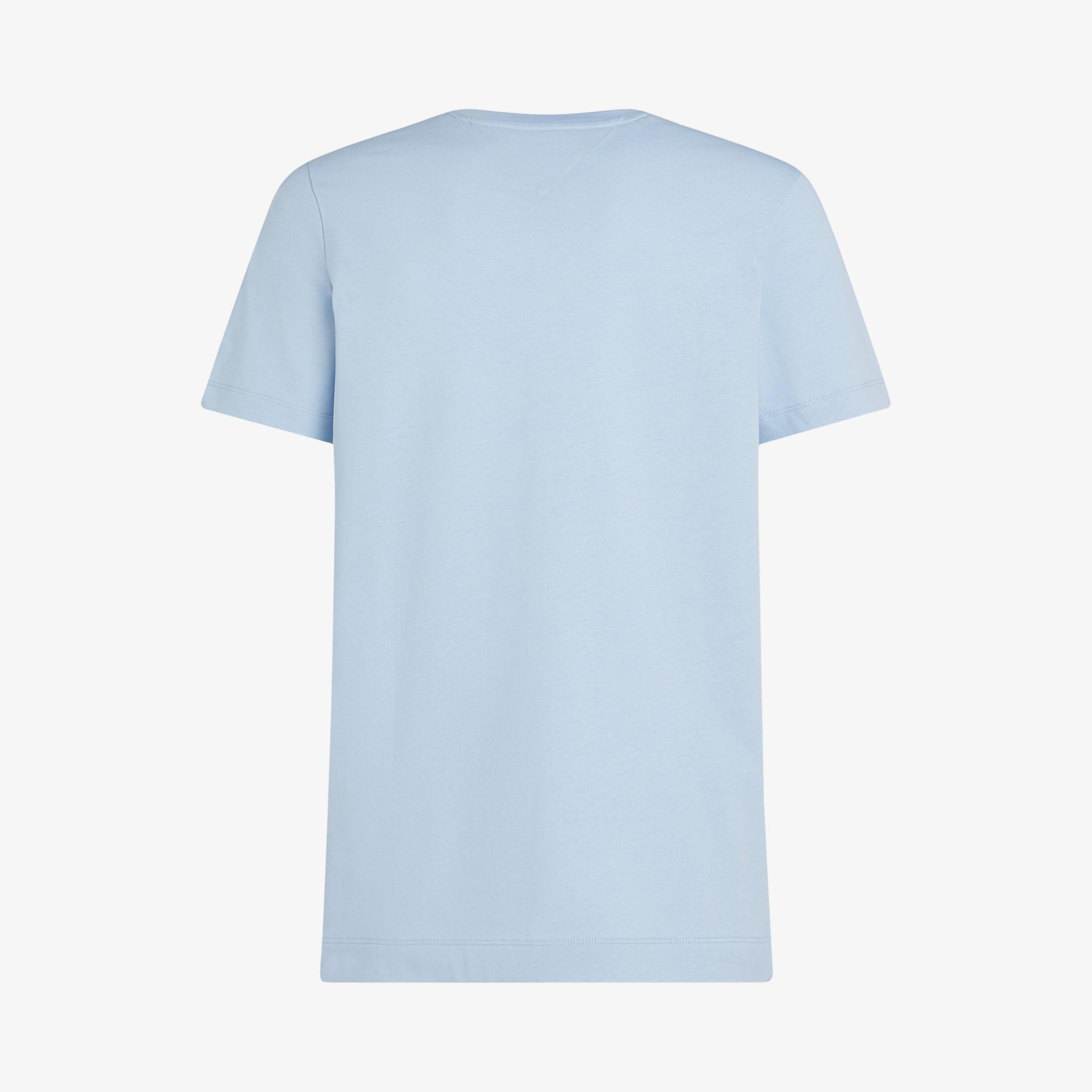 Tommy Hilfiger Monogram Imd Erkek Mavi T-Shirt