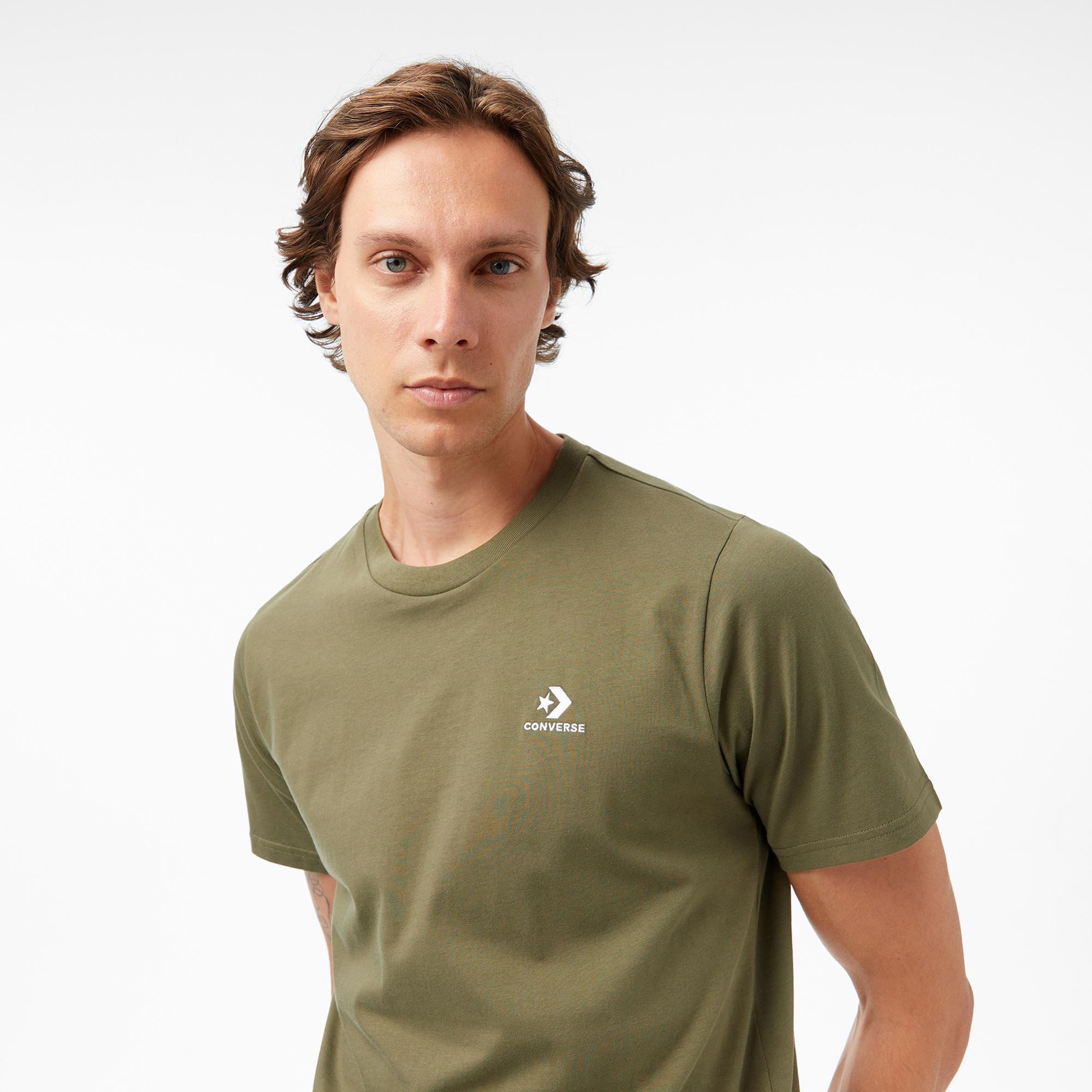 Converse Erkek Haki T-Shirt