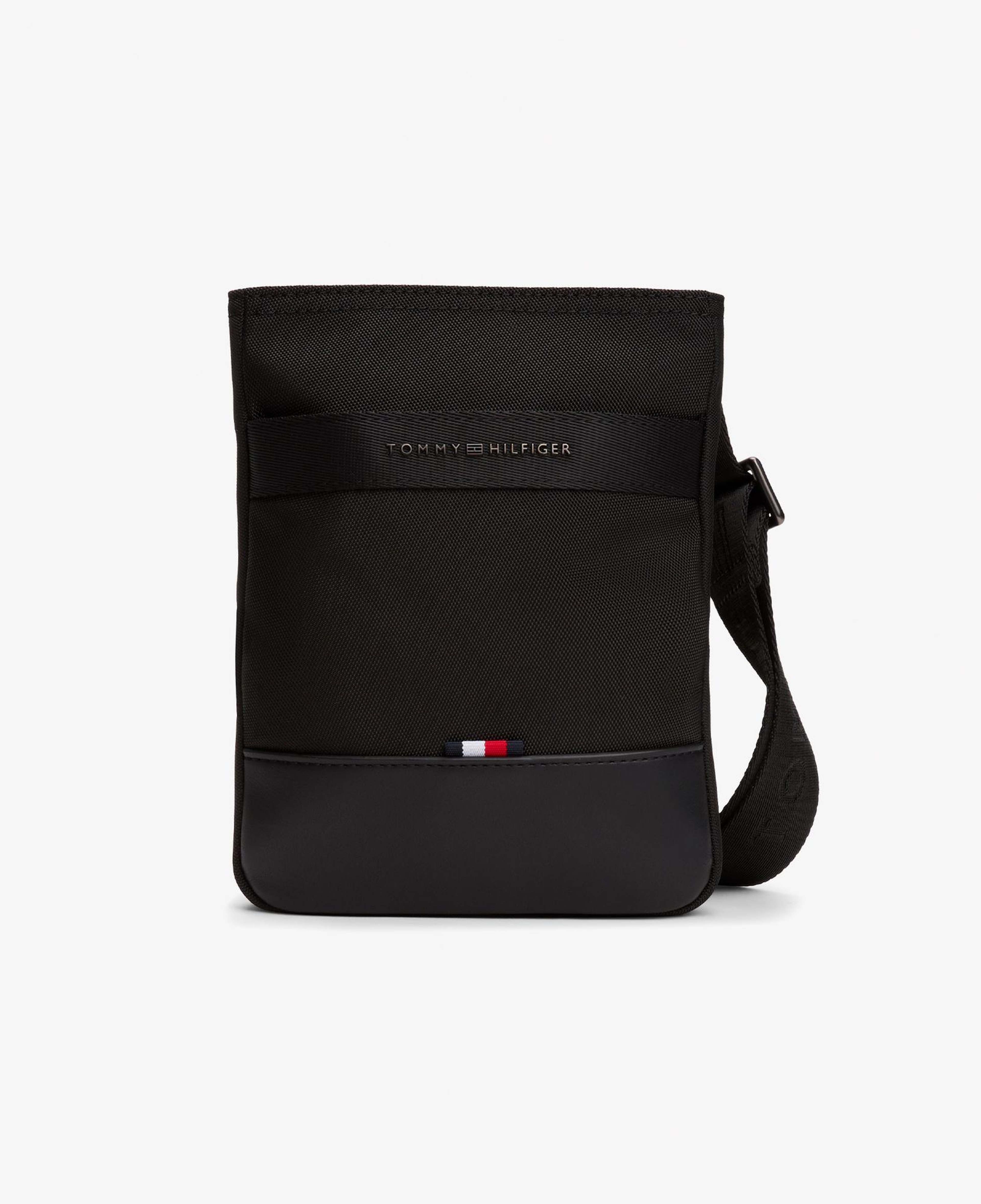 Tommy Hilfiger Nylon Travel Mini Erkek Siyah Çapraz Çanta
