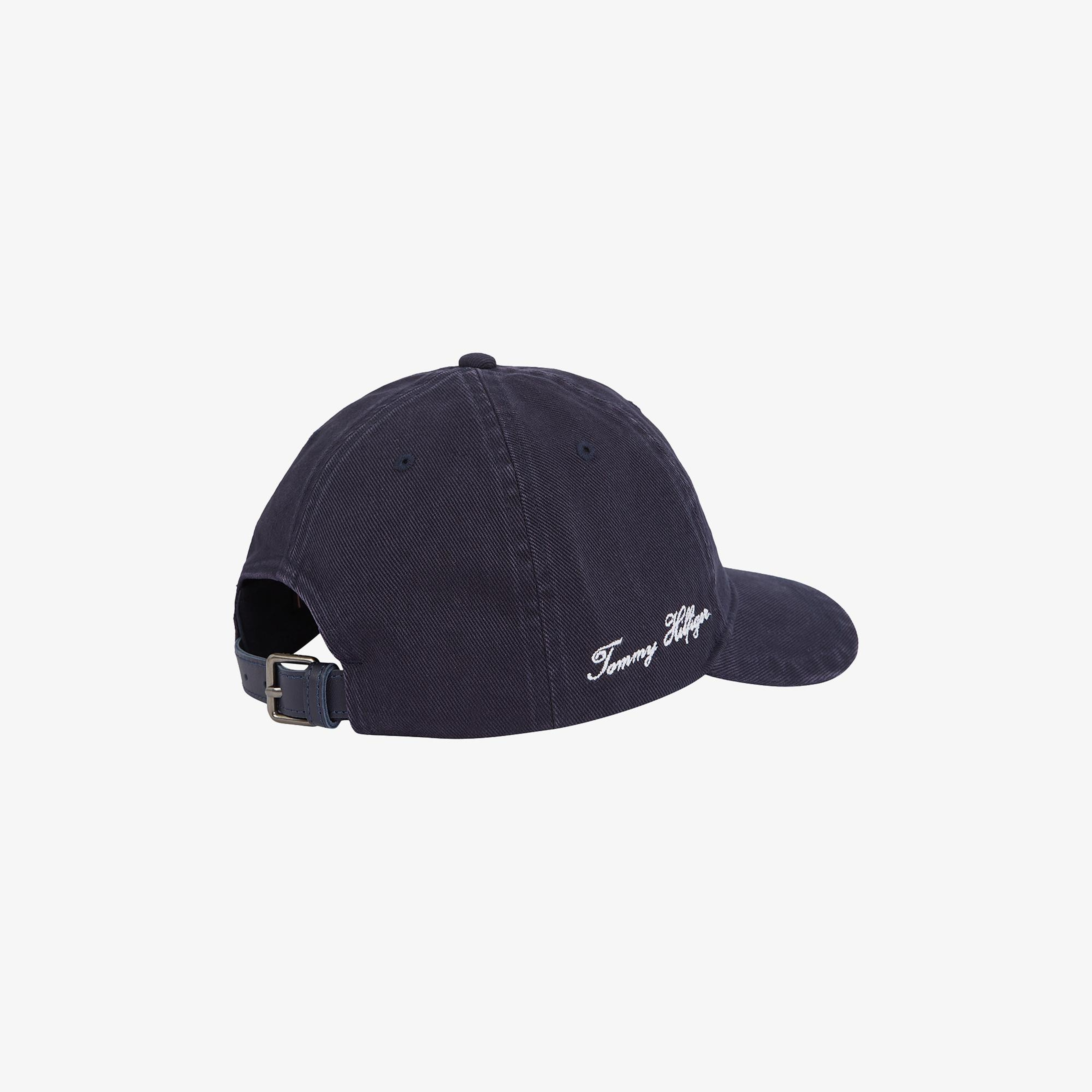 Tommy Hilfiger Seasonal Flag Wash 6 Panel Erkek Lacivert Şapka