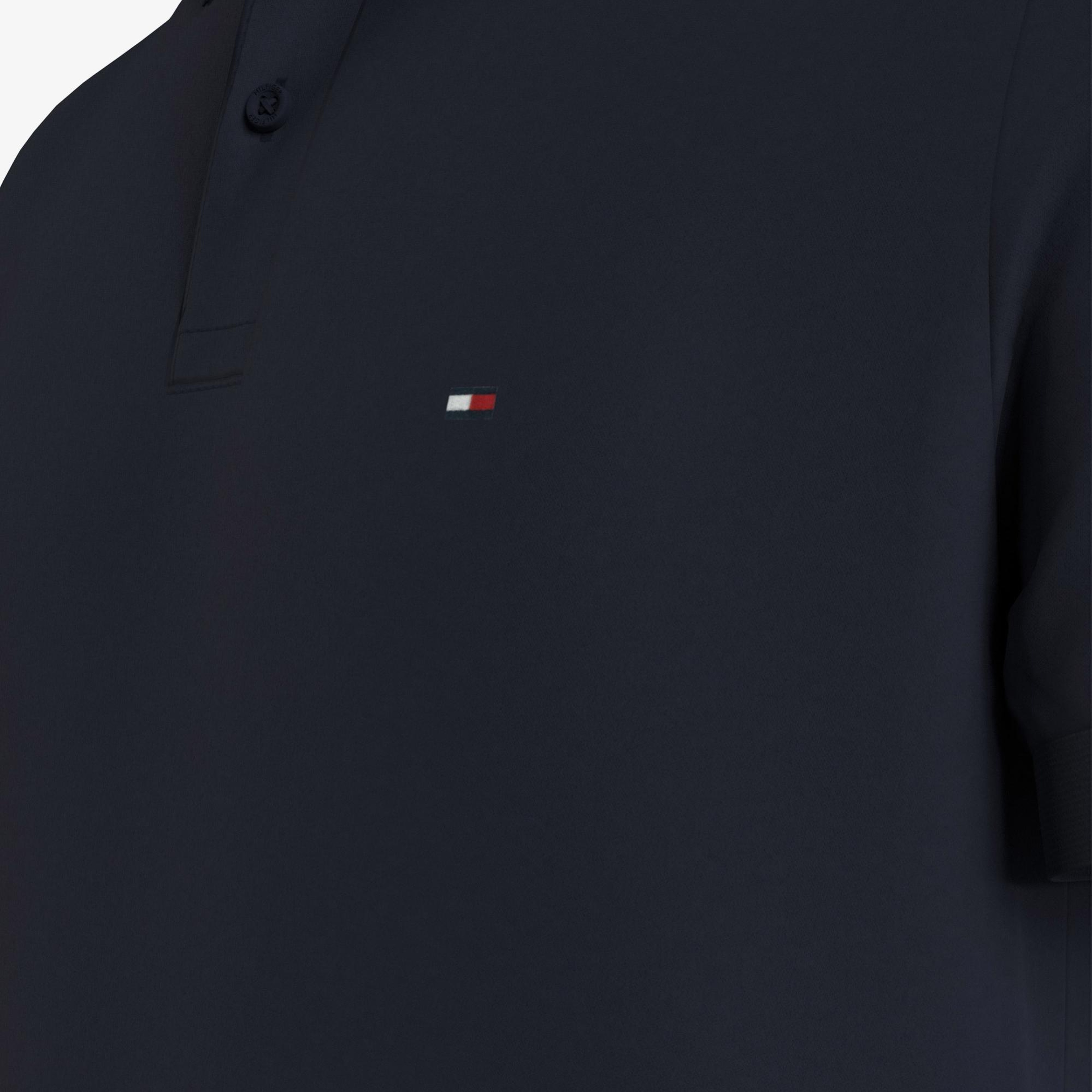 Tommy Hilfiger Lıquıd Cotton Essential Erkek Mavi Polo
