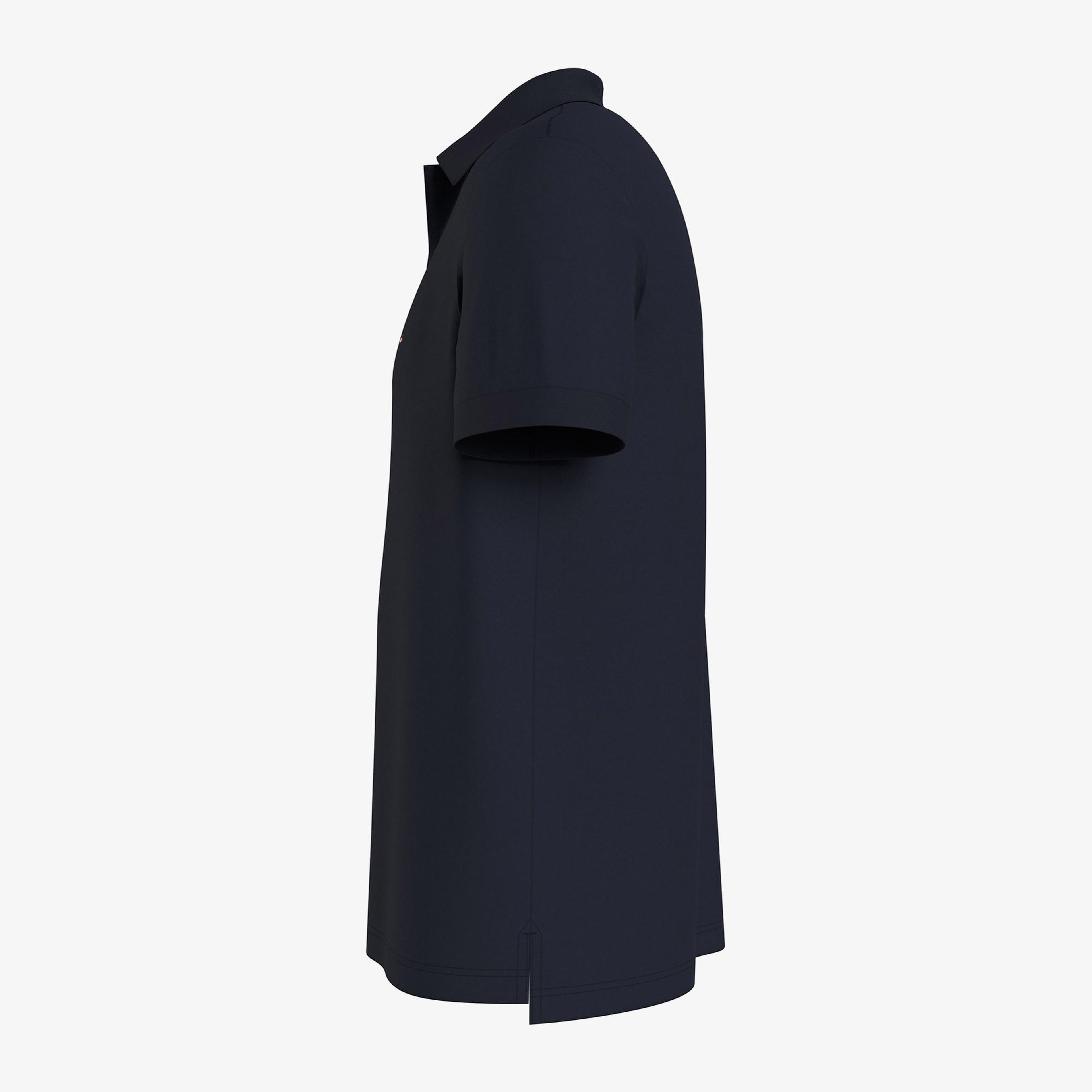 Tommy Hilfiger Lıquıd Cotton Essential Erkek Mavi Polo