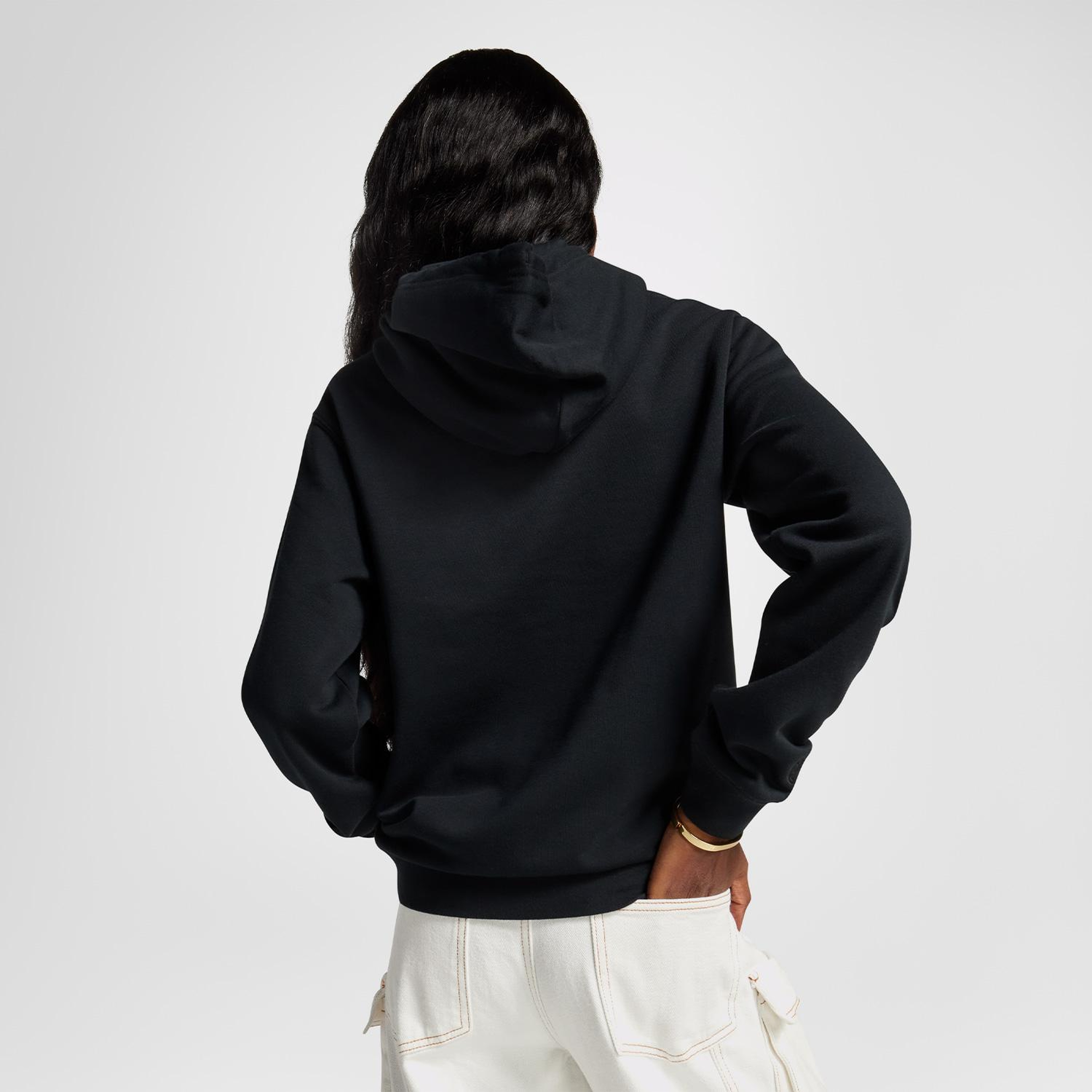 Converse Y2K Heart Pullover Kadın Siyah Hoodie