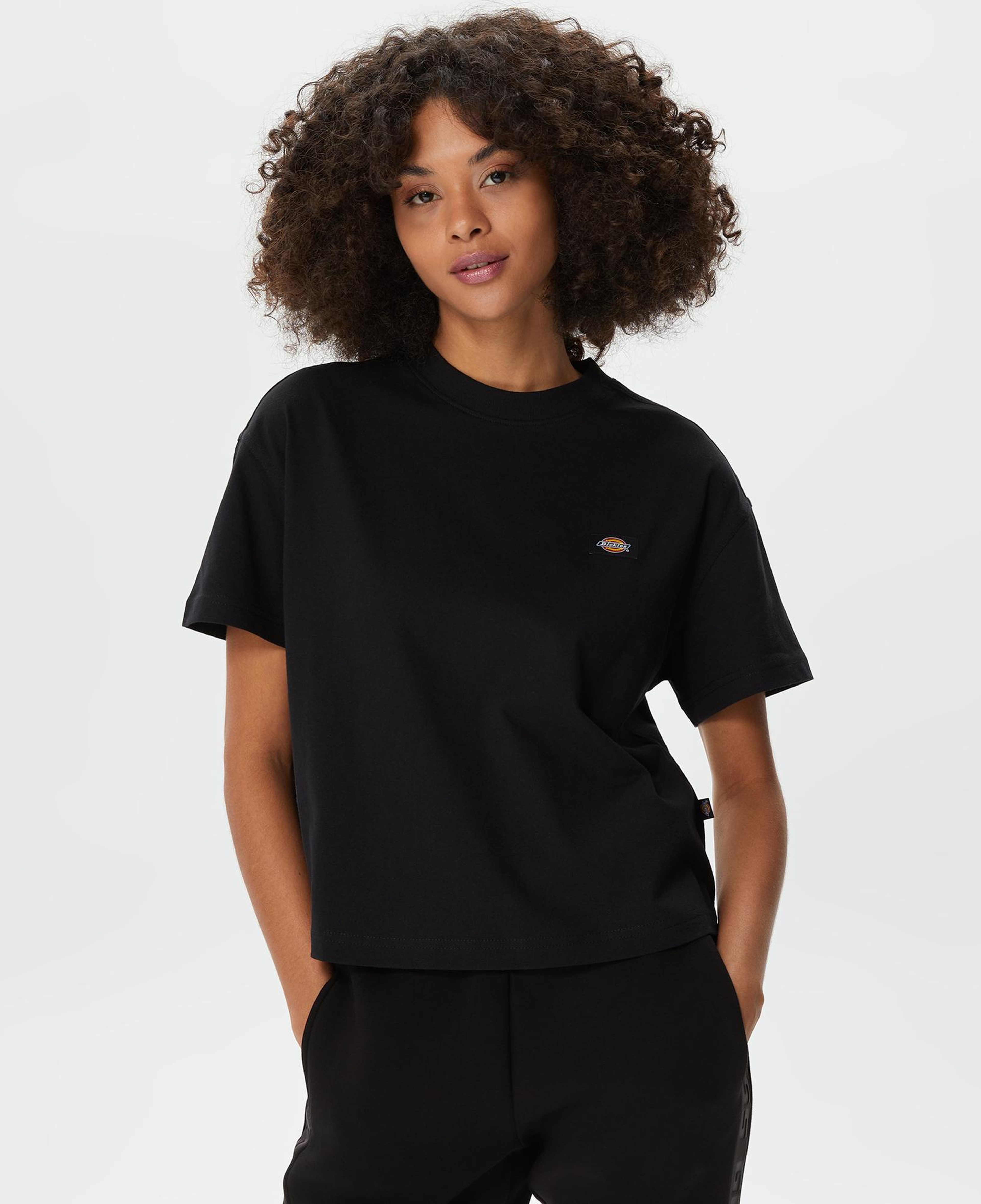 Dickies Oakport Boxy Kadın Siyah T-Shirt