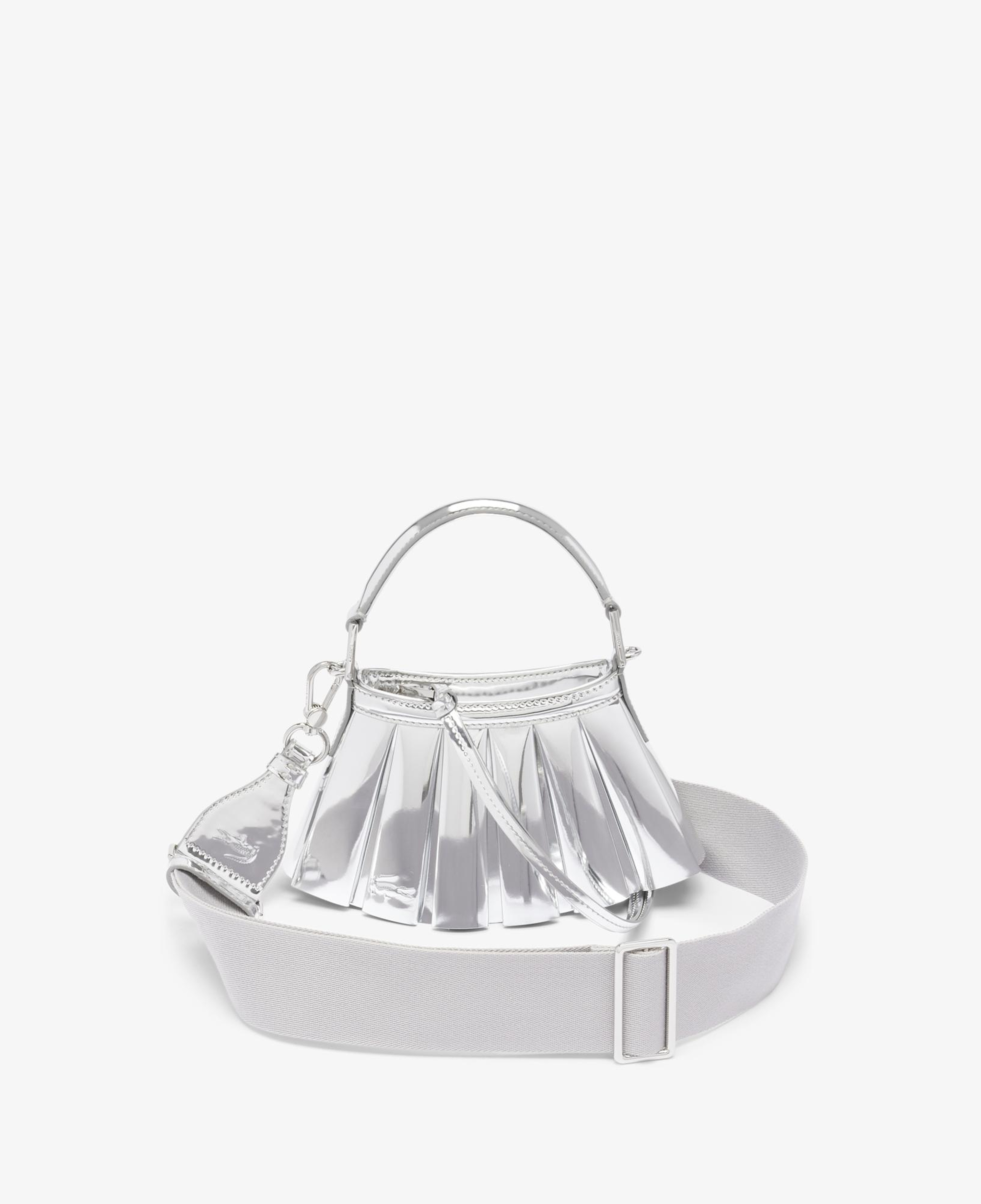 Lacoste Runway Mini Lenglen Kadın Gri Omuz Çantası