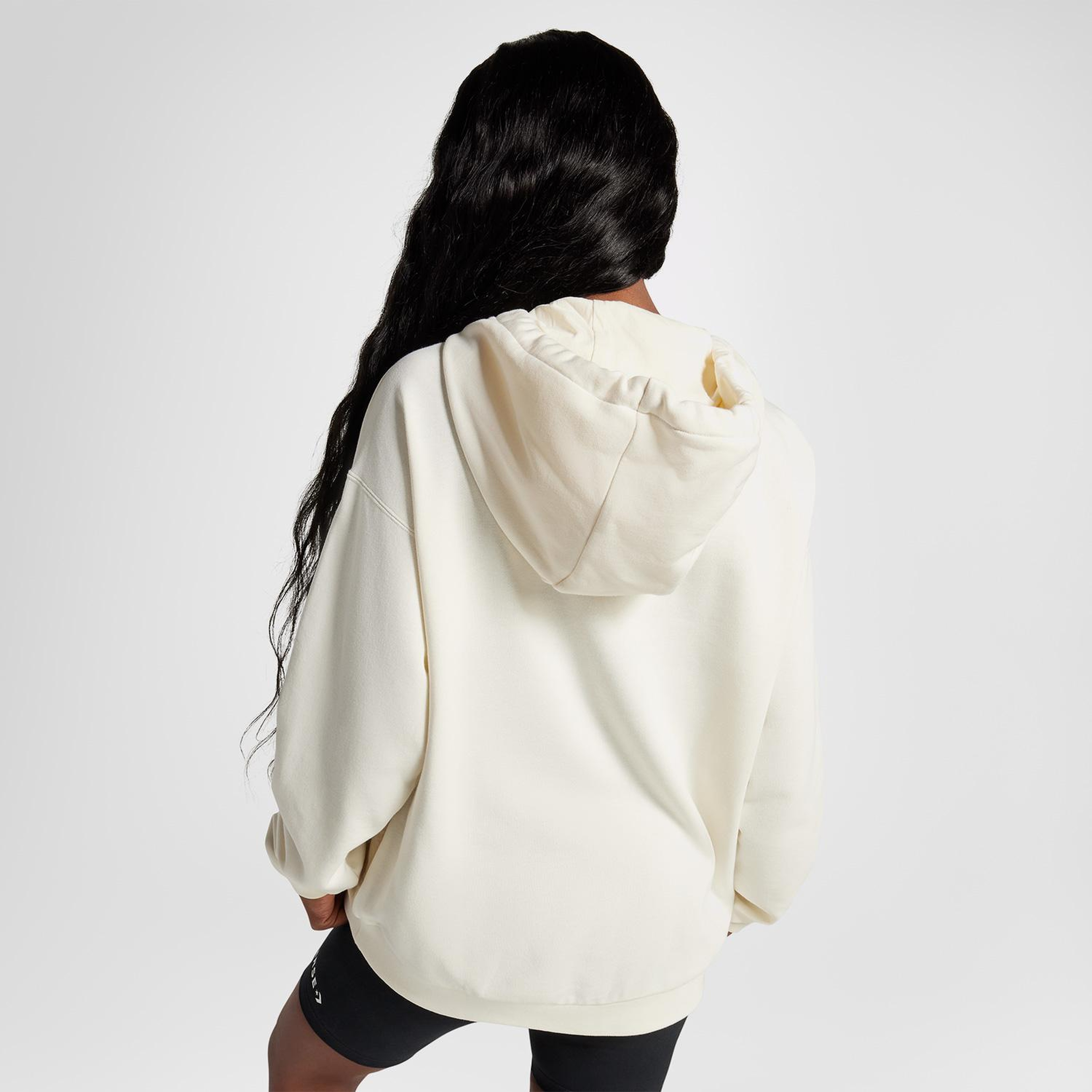Converse Wordmark Pullover Kadın Krem Hoodie