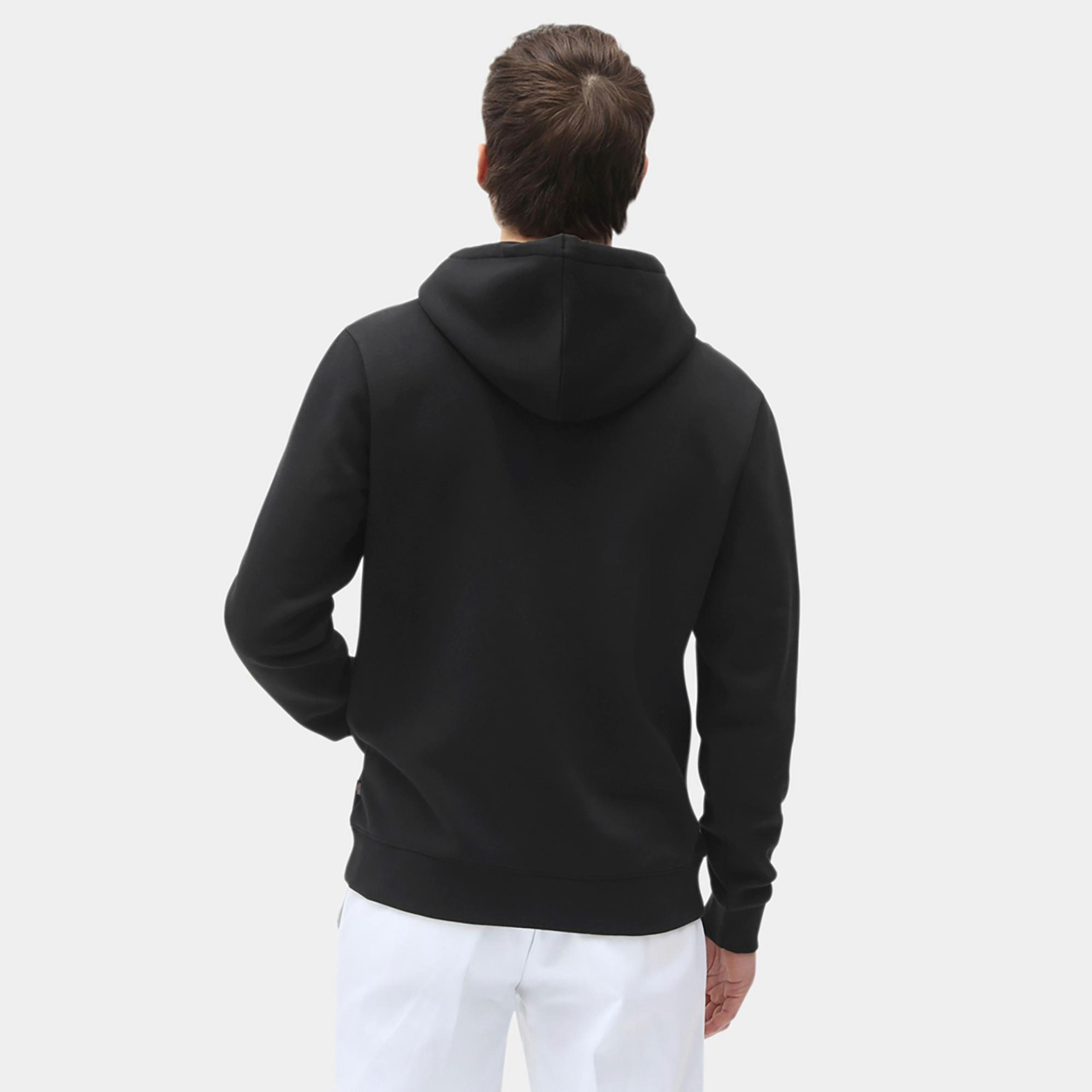 Dickies İcon Logo Erkek Siyah Sweatshirt