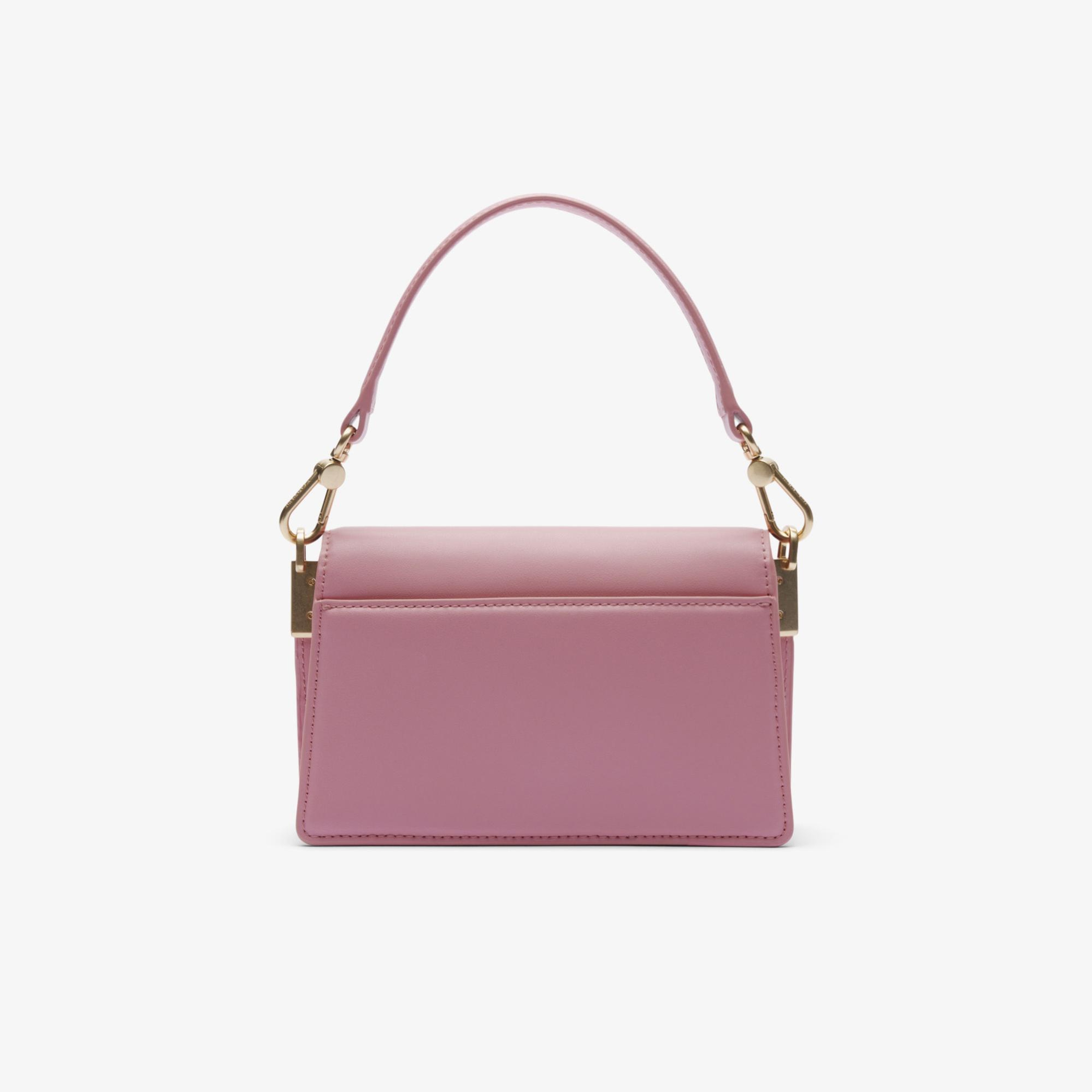 Lacoste Small Tennis Bliss Kadın Deri Pembe Omuz Çantası