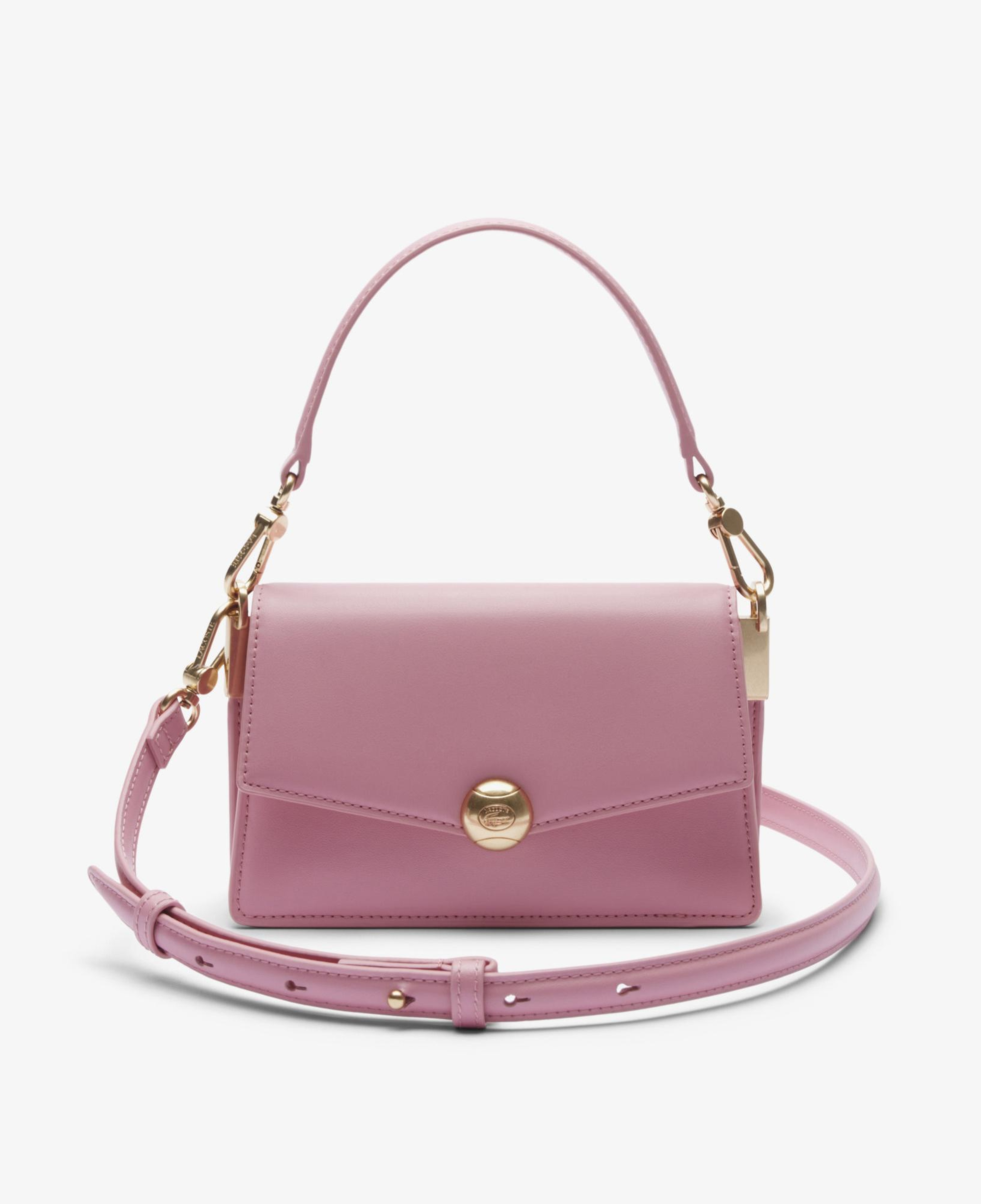 Lacoste Small Tennis Bliss Kadın Deri Pembe Omuz Çantası