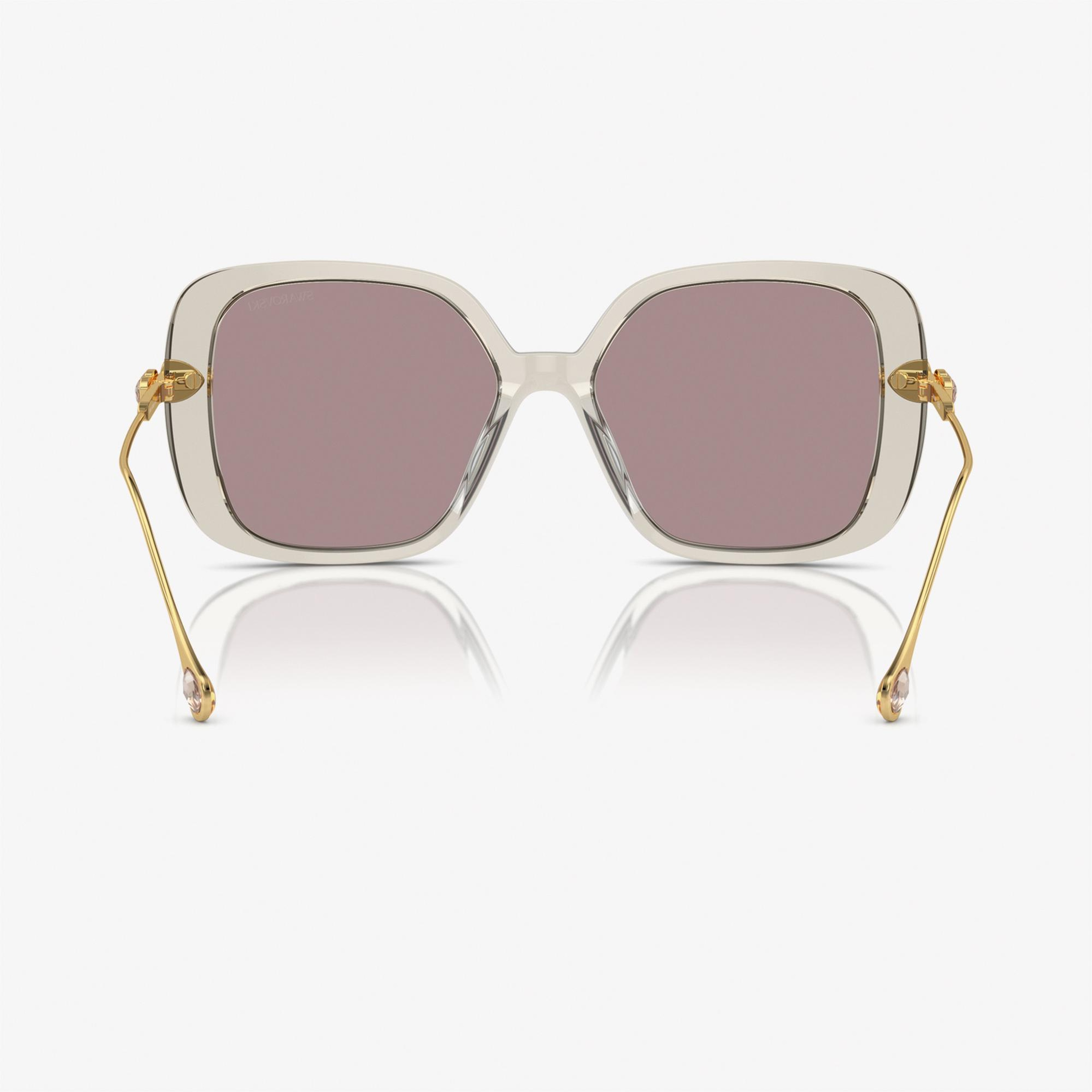 Swarovski 0SK6011 Acetate Kadın Kahverengi Güneş Gözlüğü