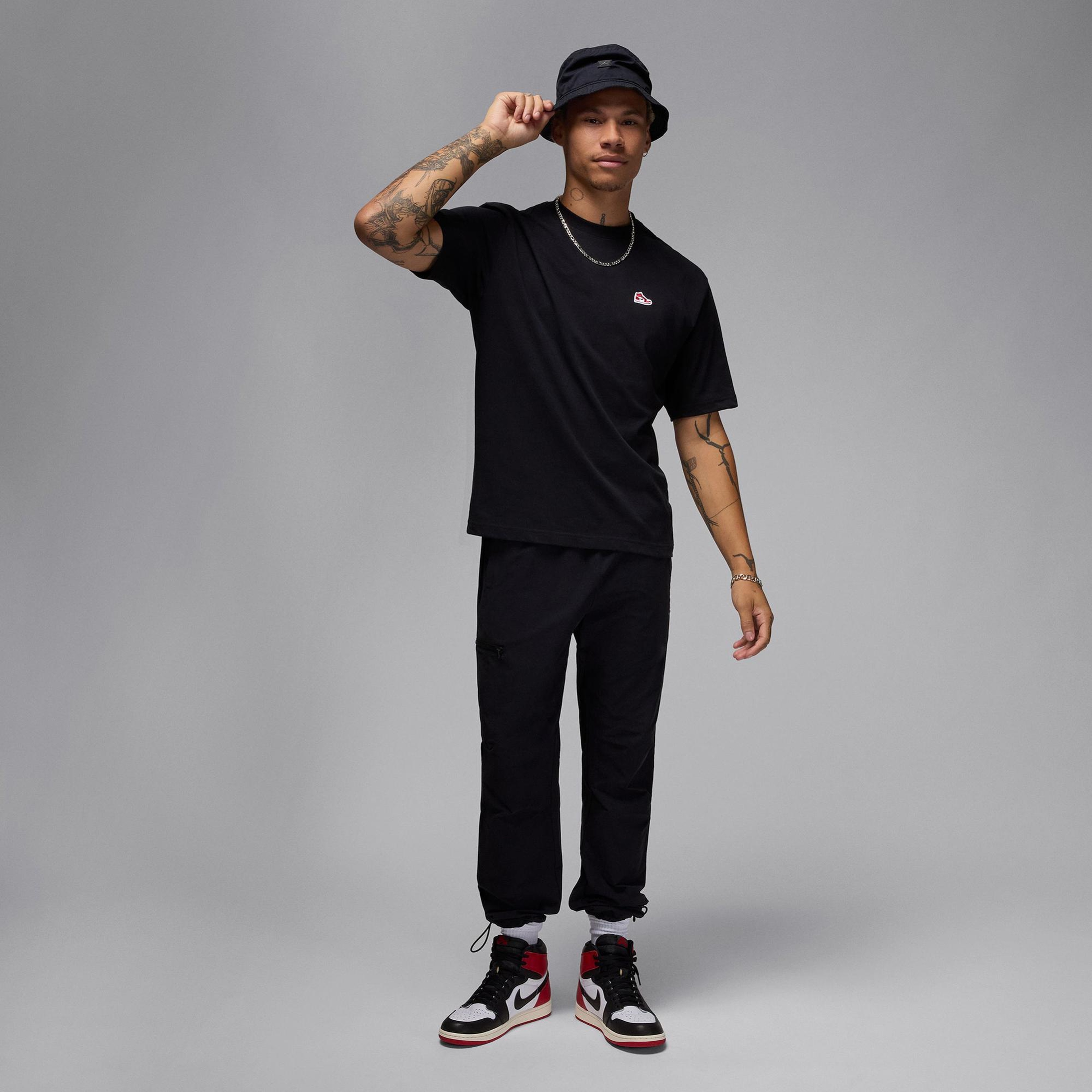 Jordan Brand Erkek Siyah T-Shirt