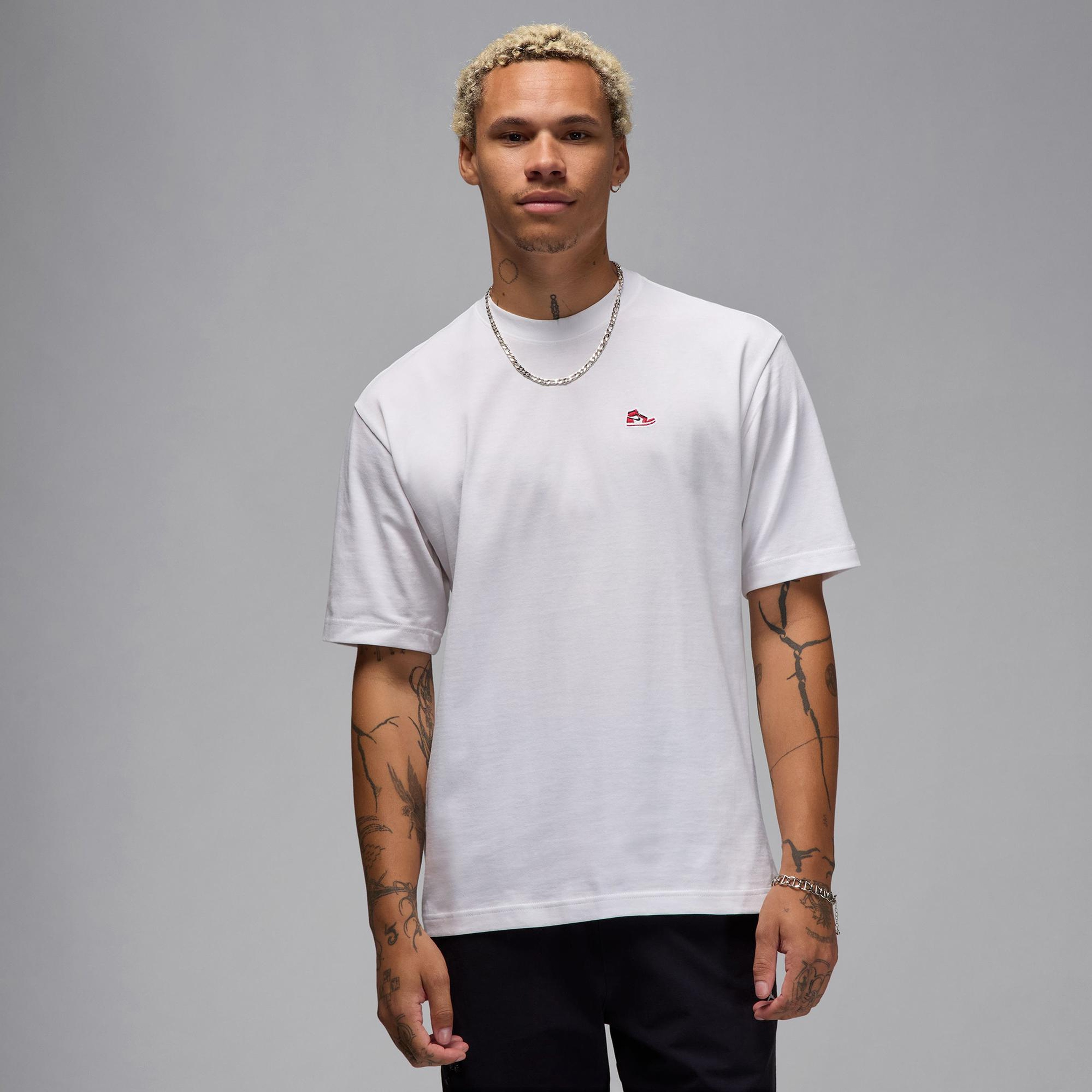 Jordan Brand Erkek Beyaz T-Shirt
