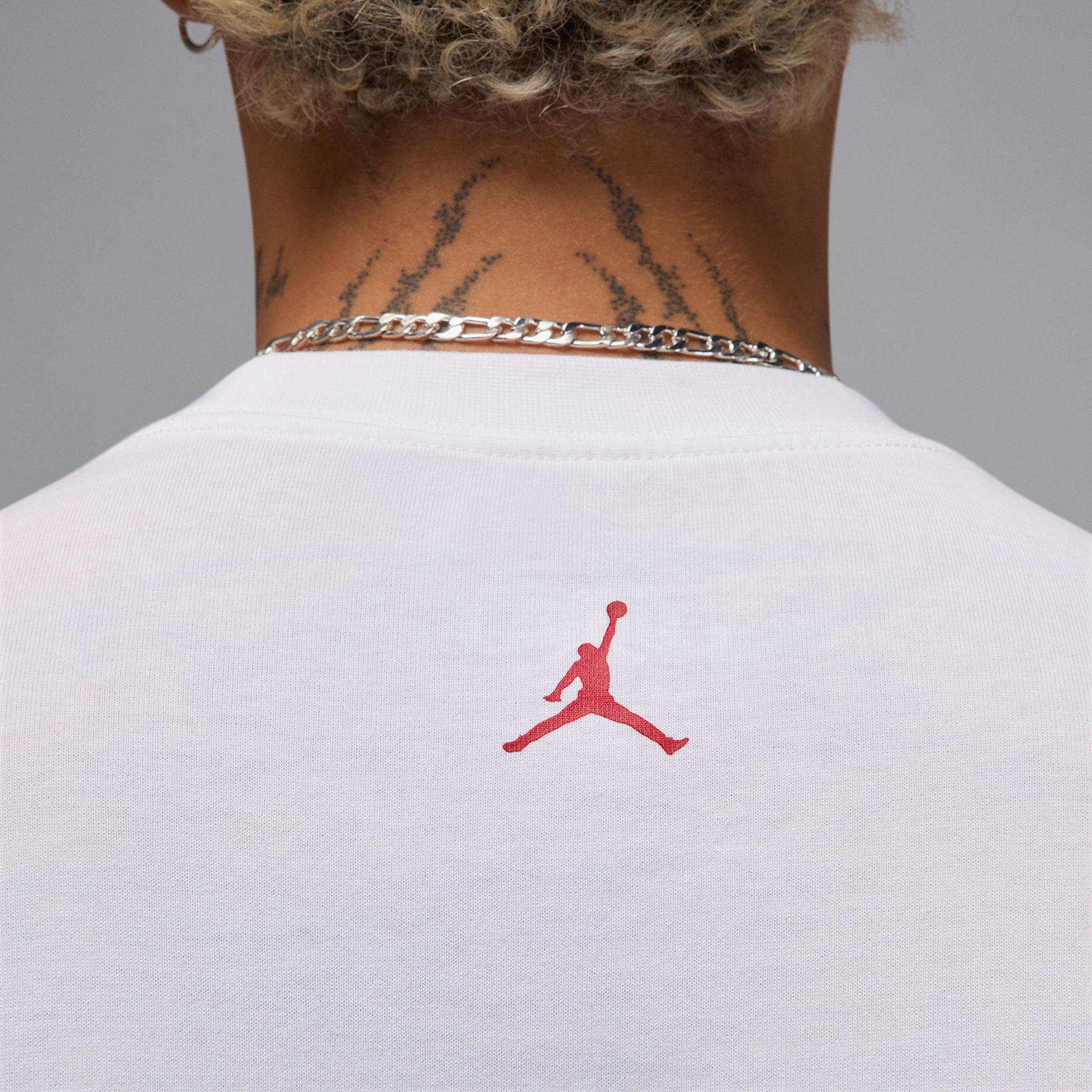 Jordan Brand Erkek Beyaz T-Shirt