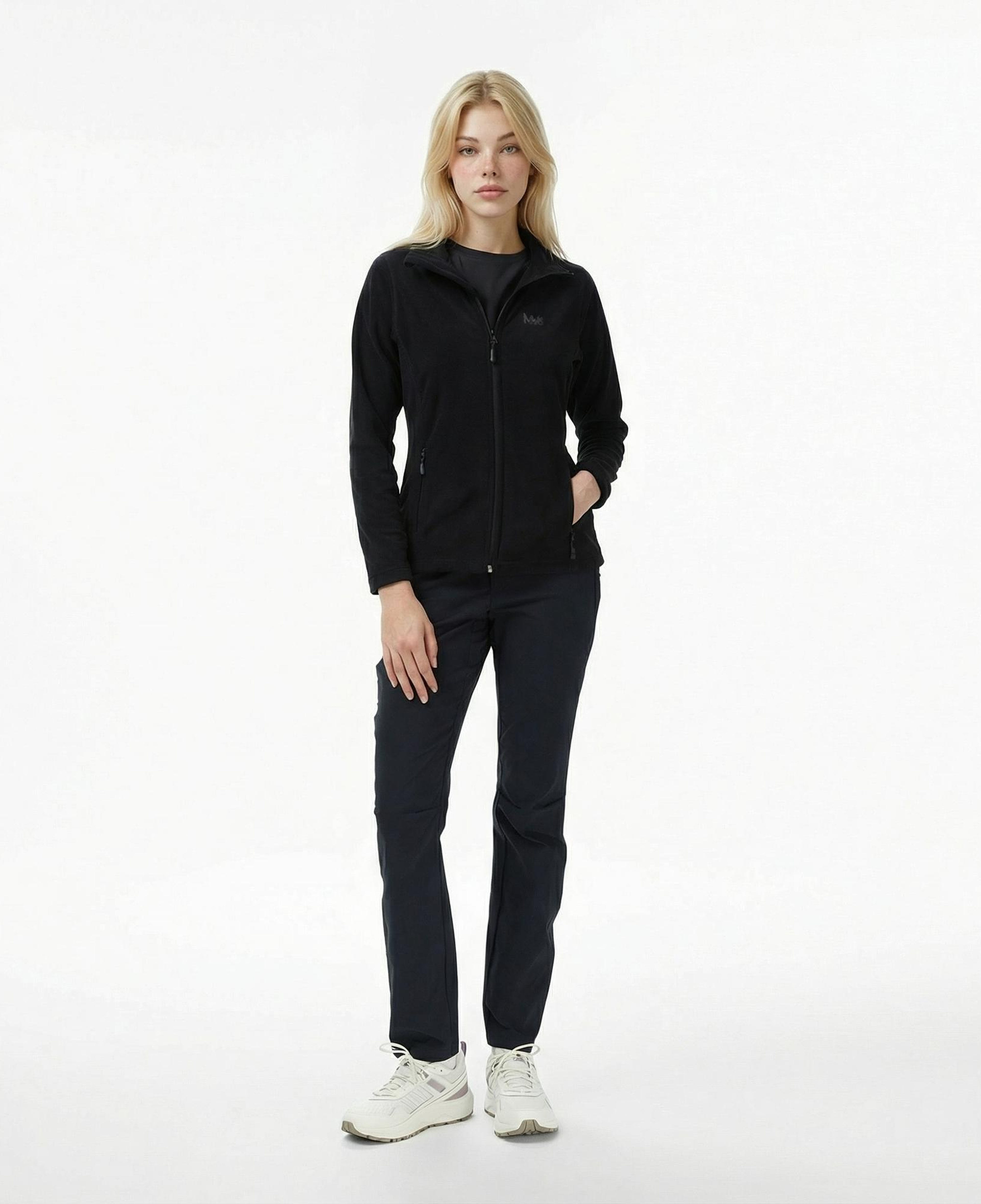 Helly Hansen Fullzip Polar Kadın Siyah Ceket