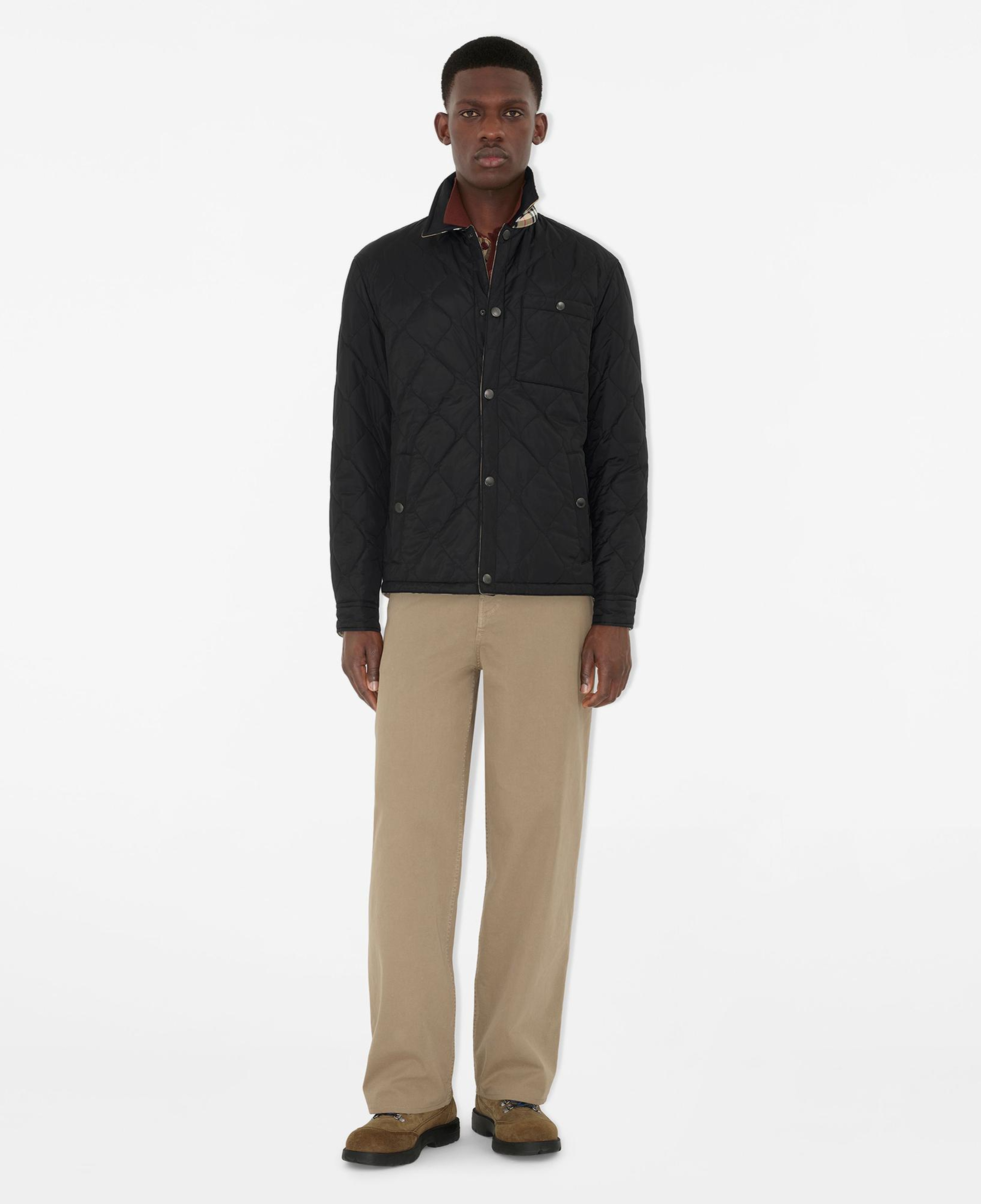 Burberry Reversible Quilted Nylon Erkek Siyah Mont