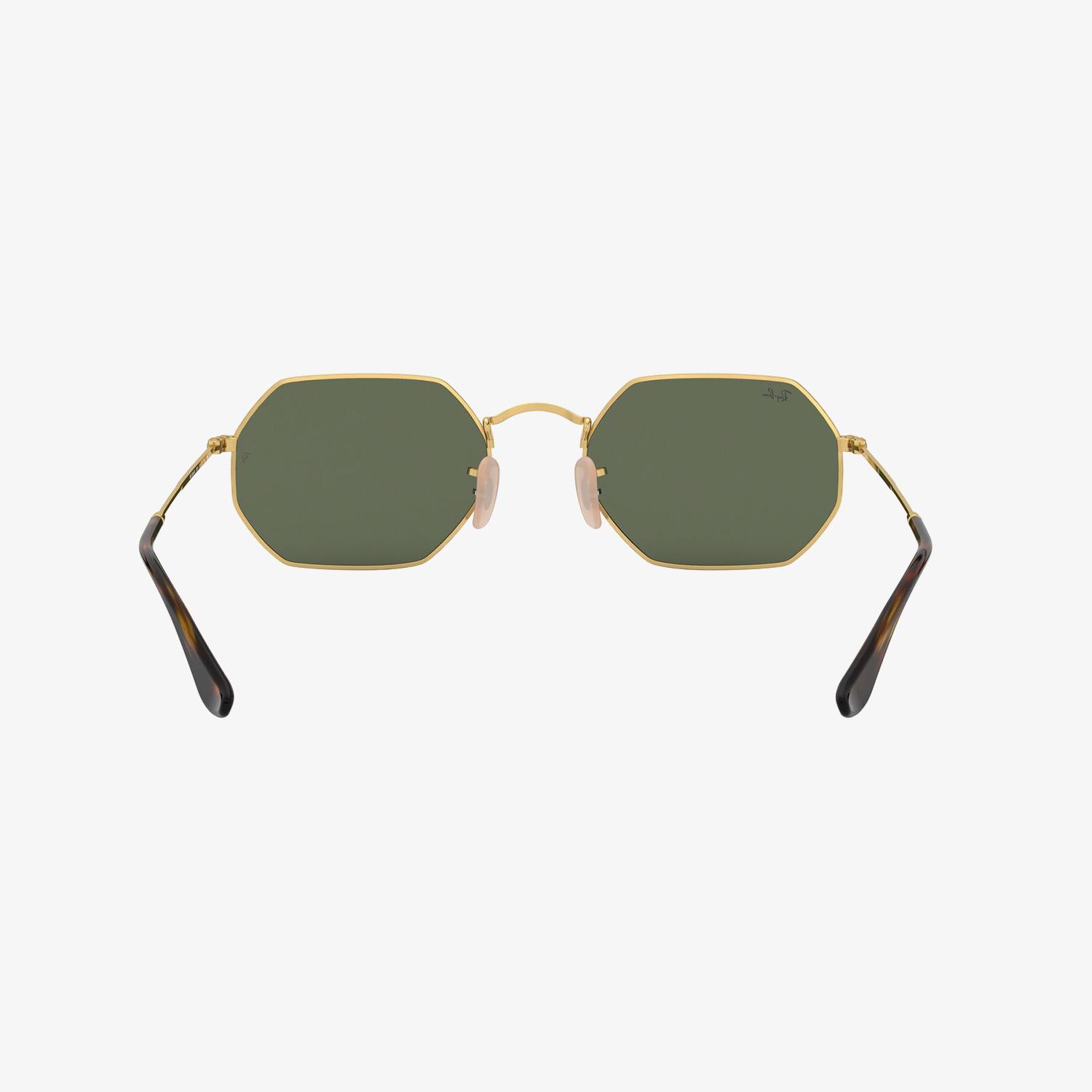 RAY-BAN 0RB3556N Octagonal Unisex Gold Güneş Gözlüğü