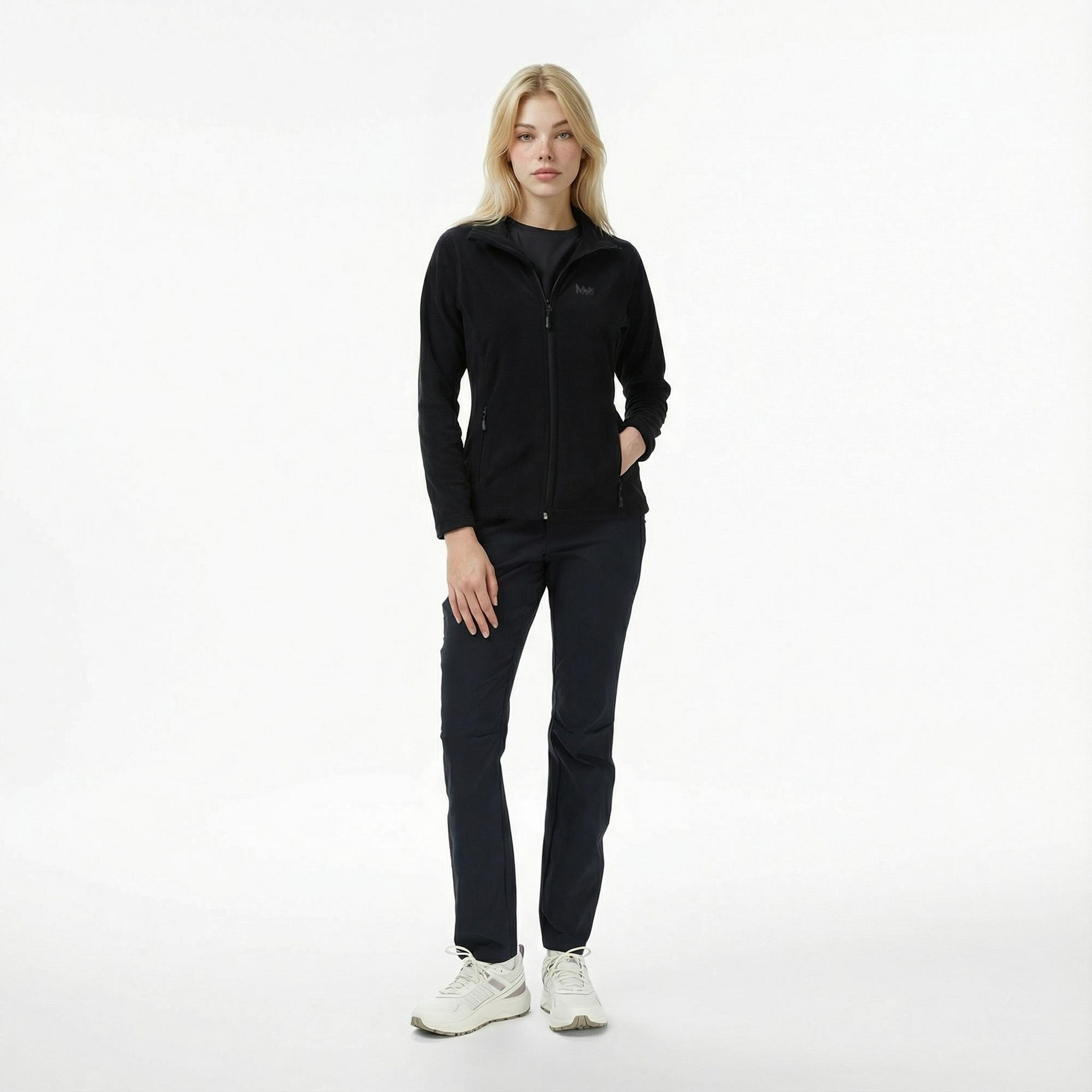 Helly Hansen Fullzip Polar Kadın Siyah Ceket